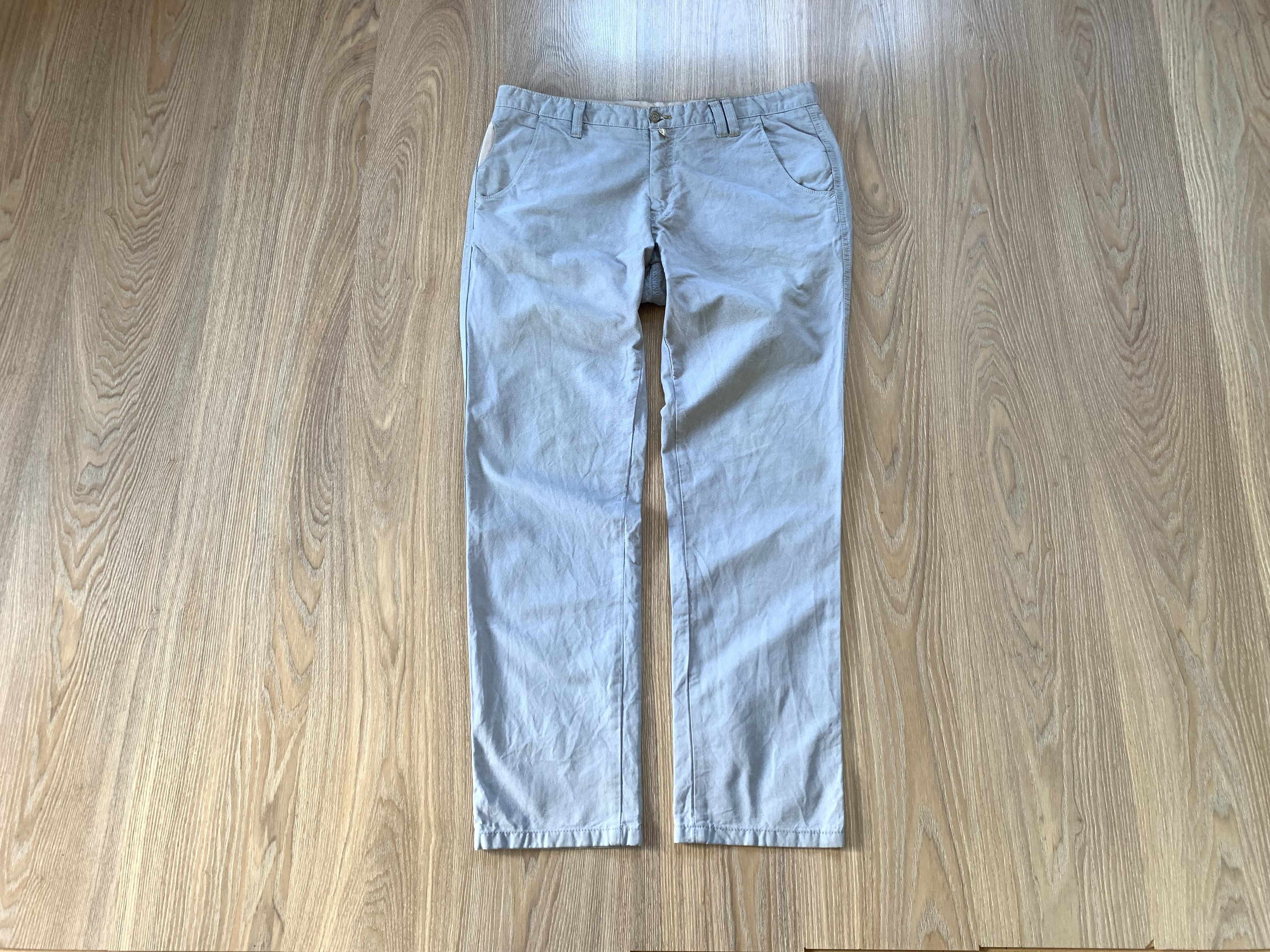 Designer Massimo Dutti Casual Cotton Pants Size US 34 / EU 50 - 1 Thumbnail