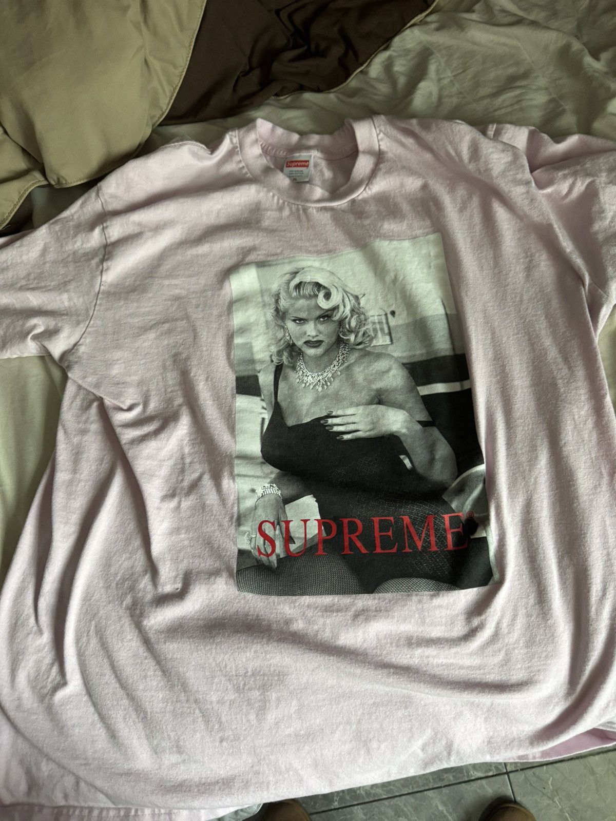 Supreme supreme SS21 anna nicole smith tee Size US XL / EU 56 / 4 - 1 Thumbnail