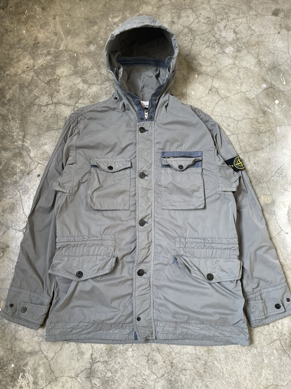 Stone Island Stone Island David Light-TC Multi Pocket Field Jacket Size US XL / EU 56 / 4 - 1 Thumbnail