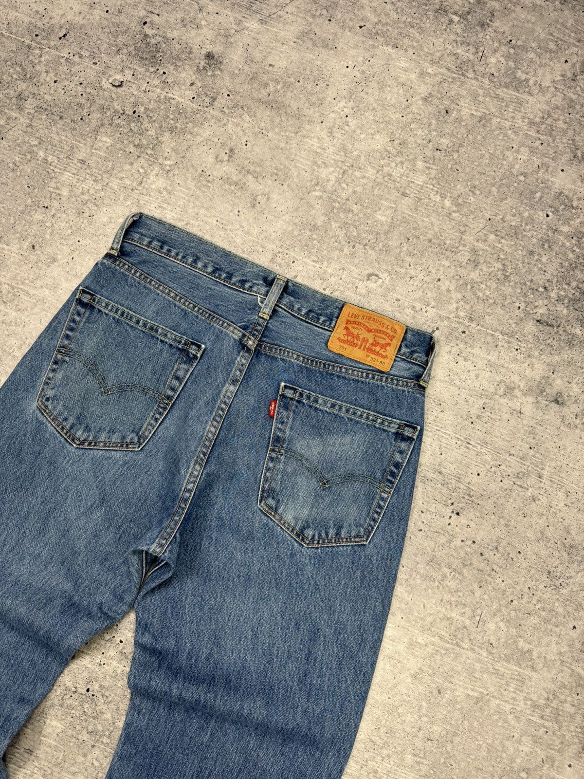 Levi's × Vintage Vintage Levi’s 751 Y2K Blue Stonewashed Denim Jeans Pants Size US 32 / EU 48 - 18 Thumbnail