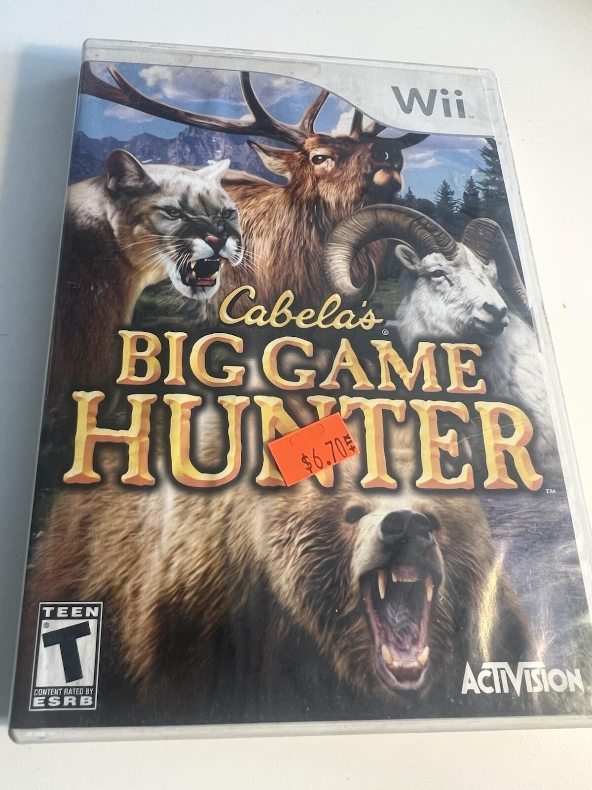 Other Cabelas Big Game Hunter Nintendo Wii Complete in Box Size ONE SIZE - 2 Thumbnail