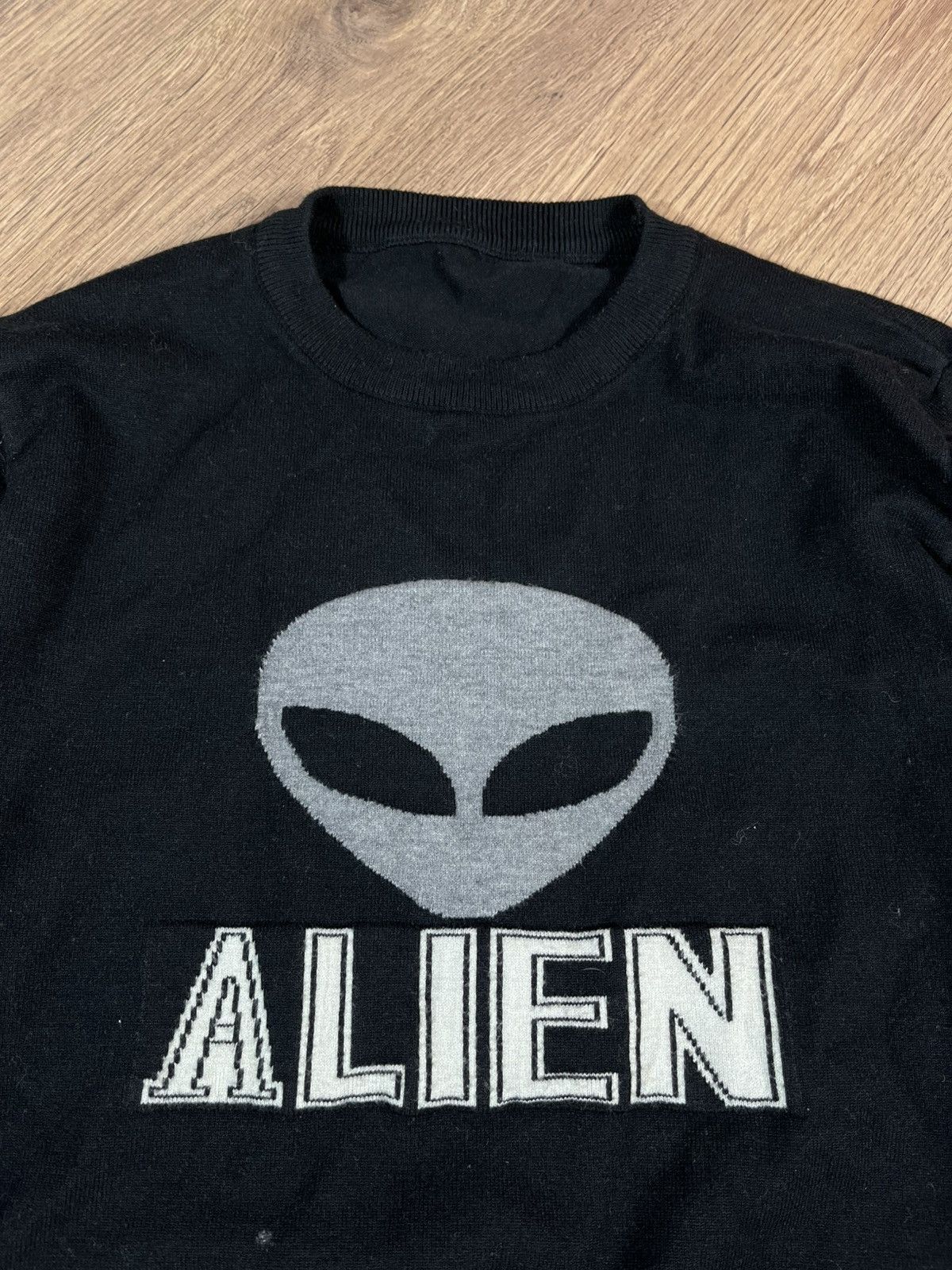 Japanese Brand Alien Big Logo Sweater Size US M / EU 48-50 / 2 - 4 Thumbnail