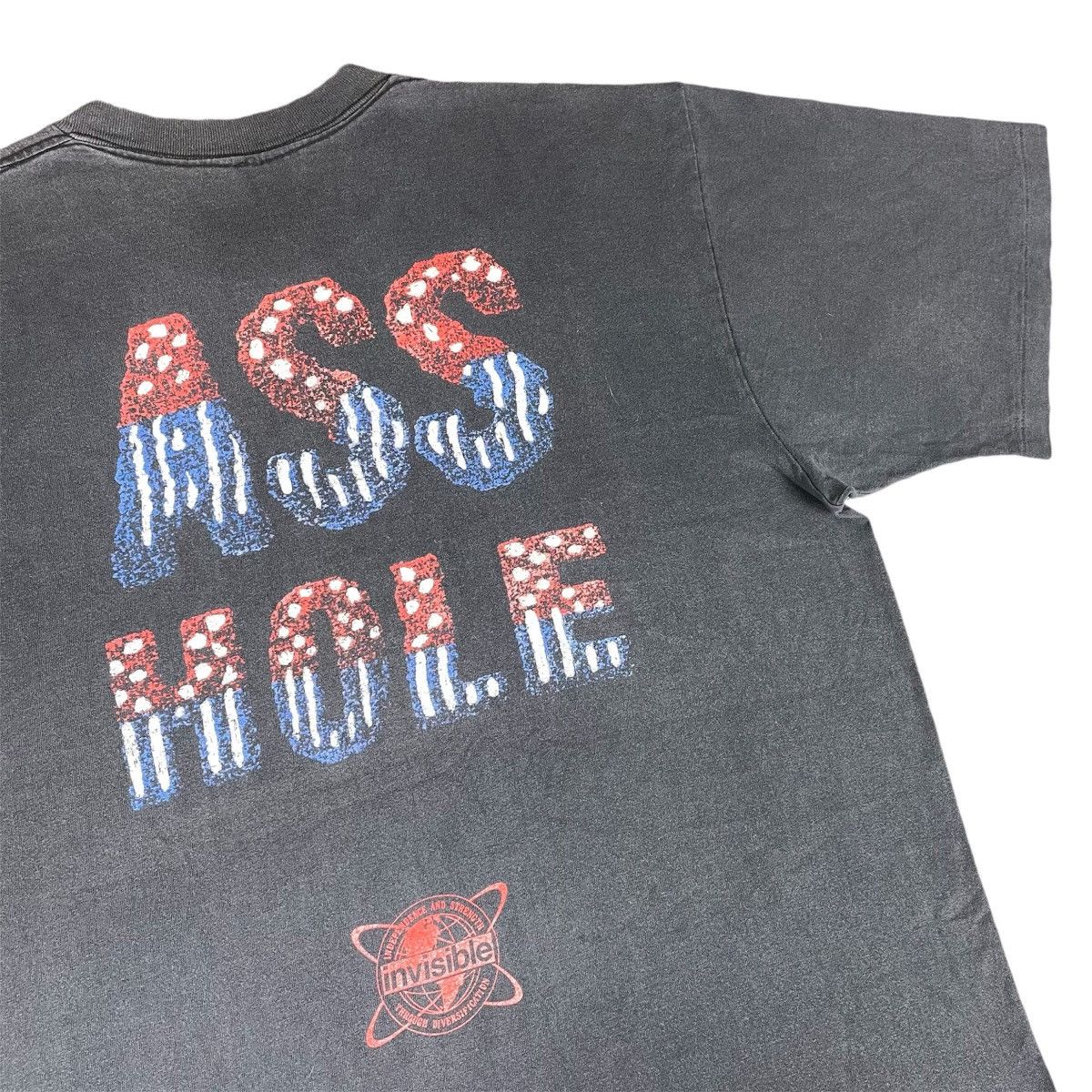 Band Tees × Vintage Vintage 90s Pigface Ass Hole faded t shirt Size US XL / EU 56 / 4 - 14 Thumbnail