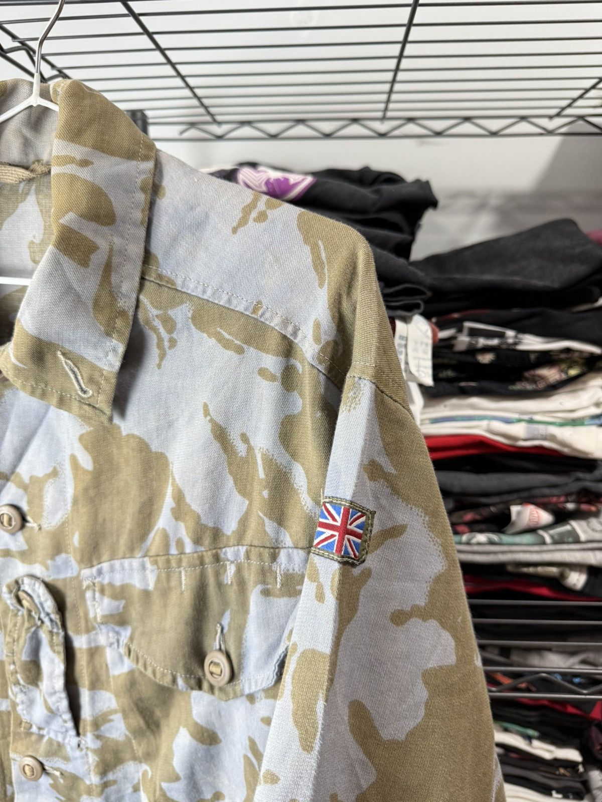 Band Tees Vintage Multicam The Clash London Calling Band Shirt Buttons Size US L / EU 52-54 / 3 - 9 Thumbnail