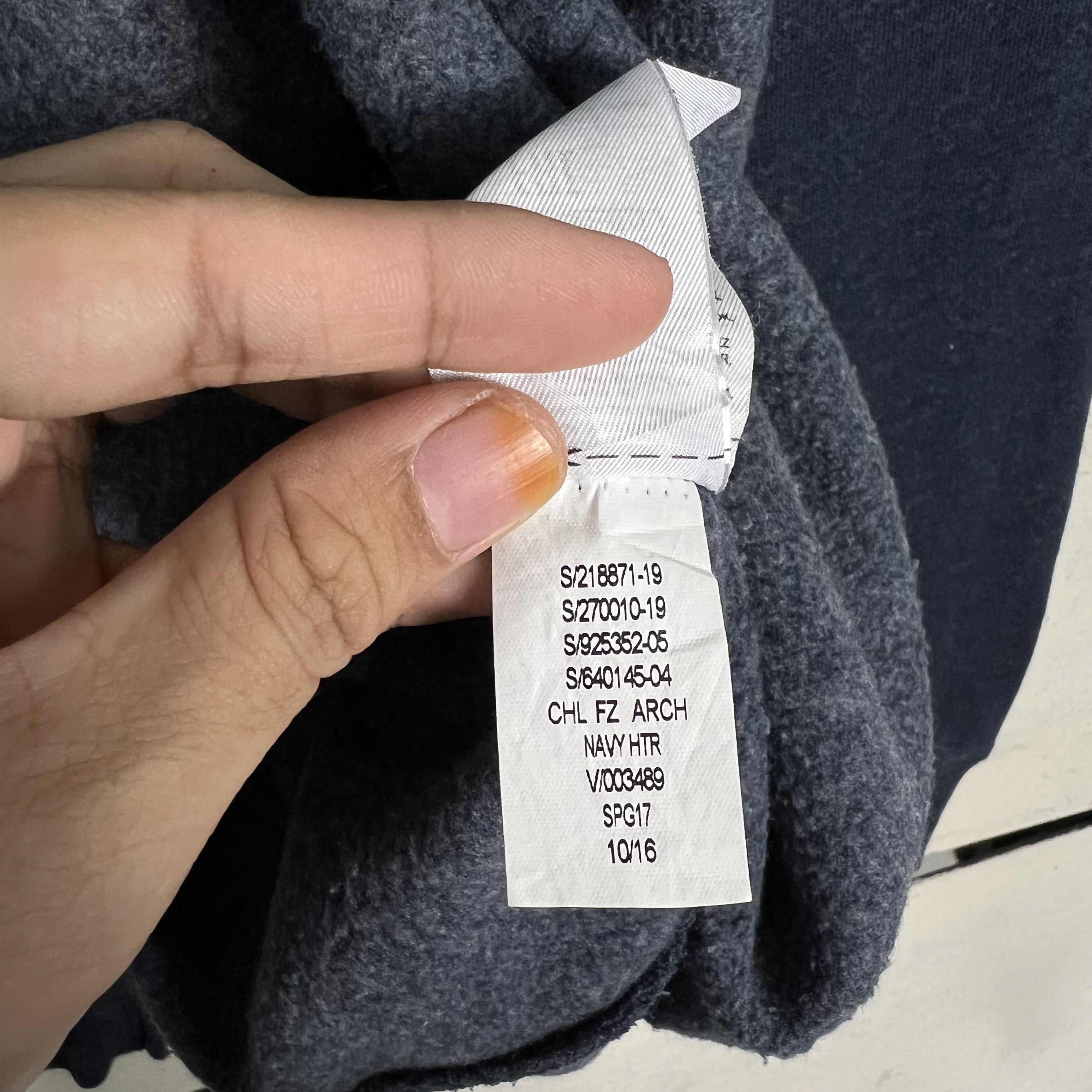 Gap GAP Spellout Big Logo Zipper Hoodie Sweatshirt #3835-C175 Size US L / EU 52-54 / 3 - 15 Thumbnail