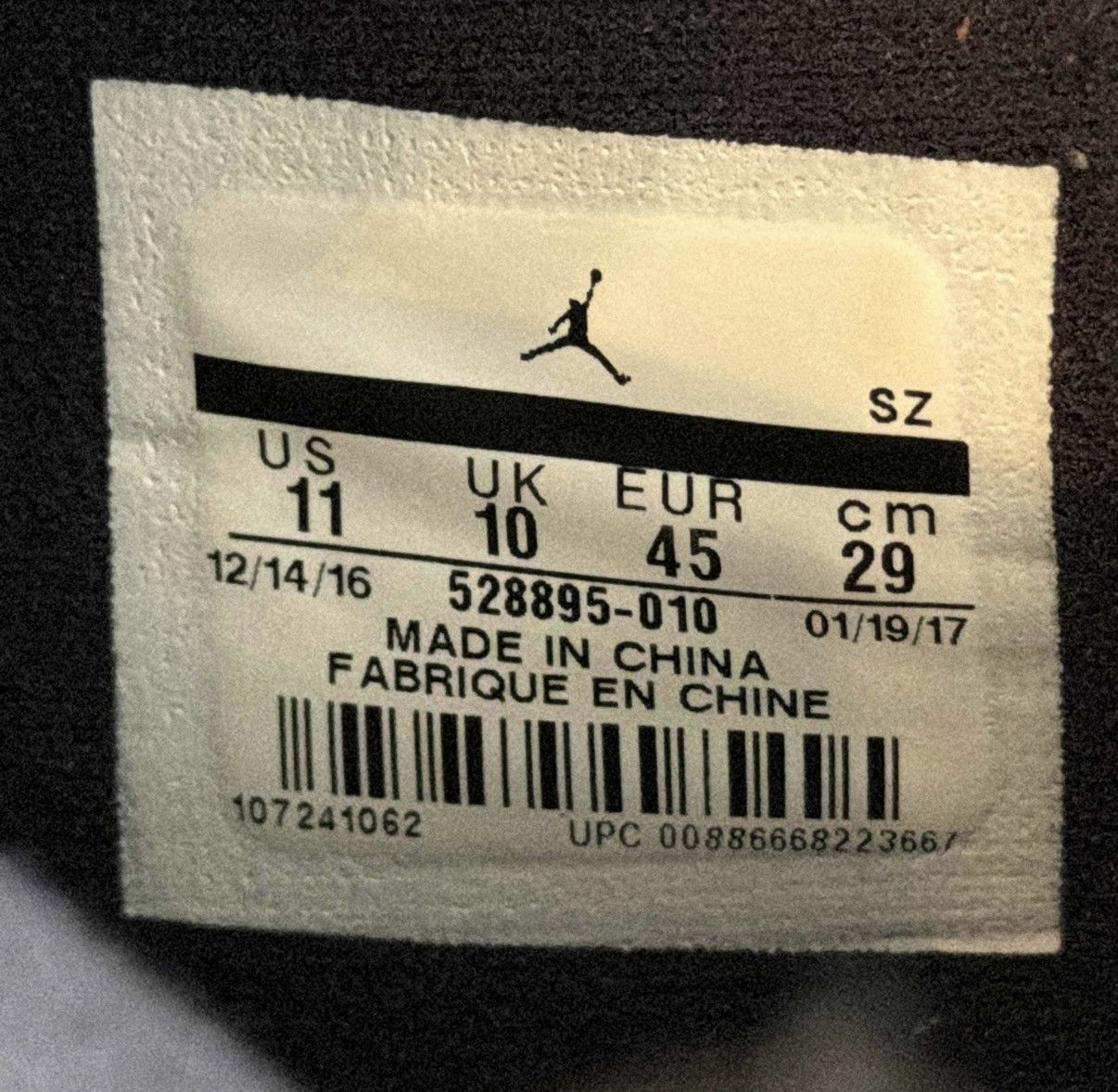 Jordan Brand Jordan 11 Low Retro Barons Size US 11 / EU 44 - 6 Thumbnail