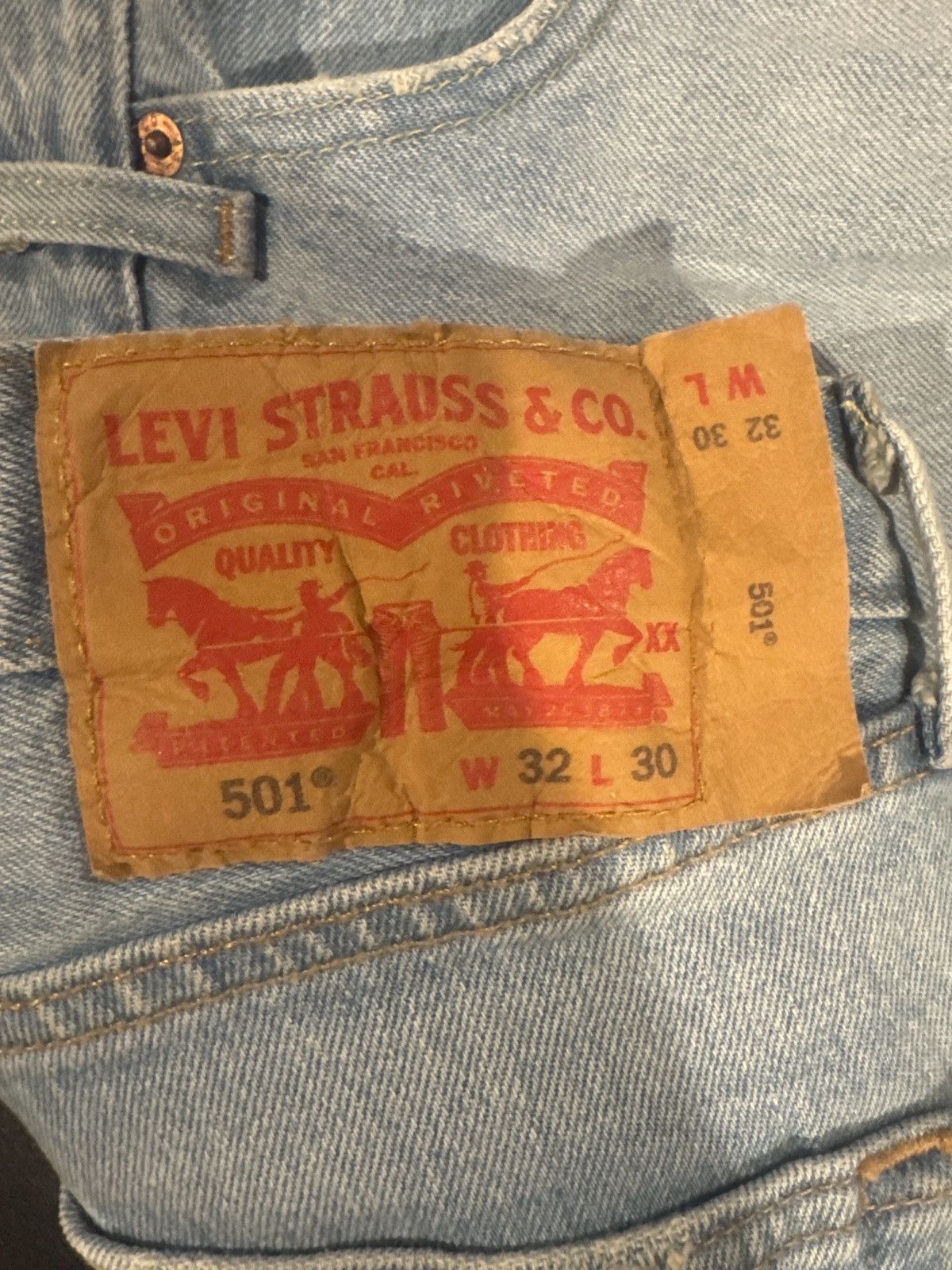 Levi's × Levi's Vintage Clothing Levi’s Denim Size 32x30 Size US 32 / EU 48 - 3 Thumbnail