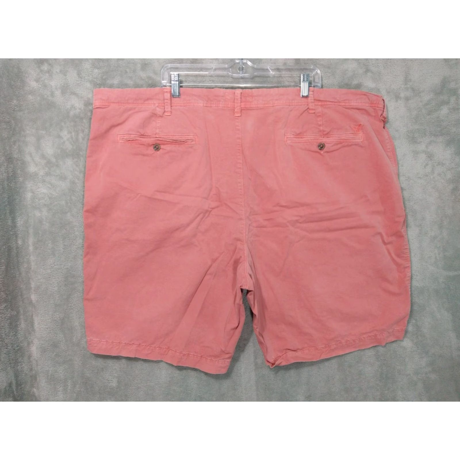 American Eagle Outfitters American Eagle Outfitters Shorts Mens 48 Pink Chino Cotton Stretch Slim Flat Front Inseam 10 in Casual Travel Vintage No Size US 32 / EU 48 - 2 Thumbnail