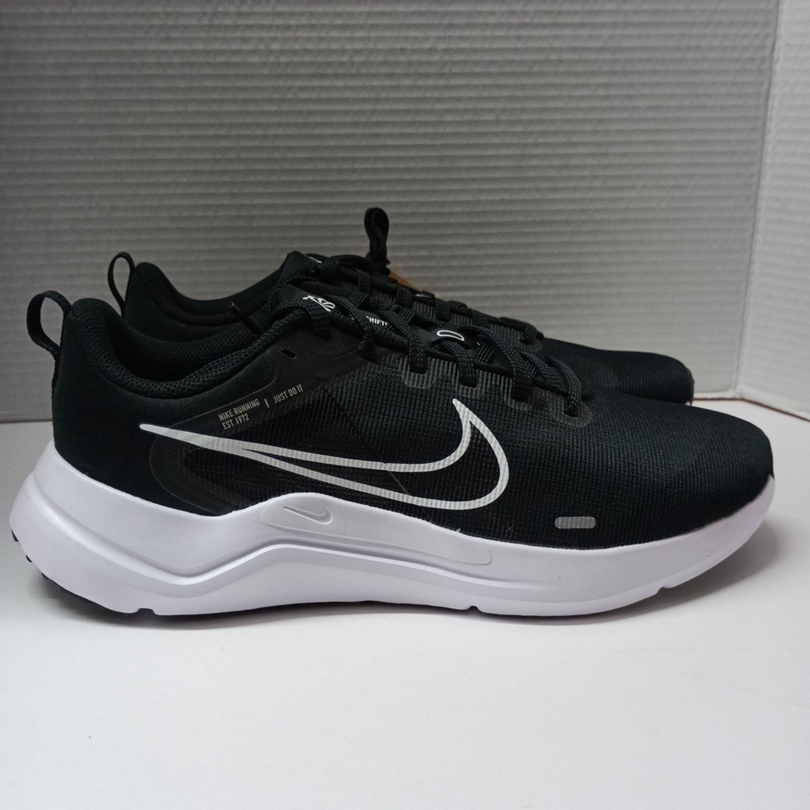 Nike Nike Downshifter 12 Men’s Shoes Black/White Size 10.5 NWOB Size US 10.5 / EU 43-44 - 1 Thumbnail