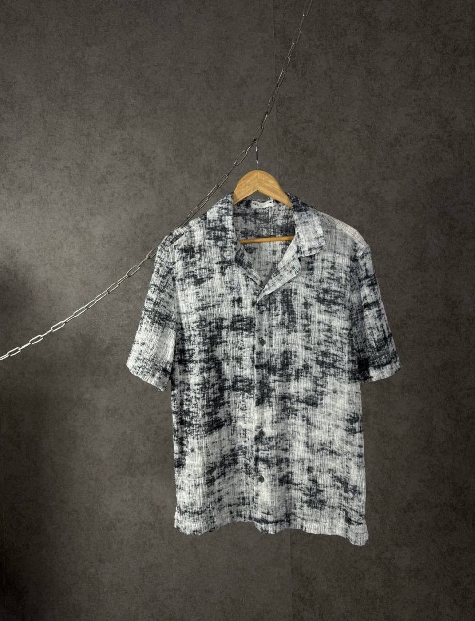 Zara Zara Man art Hawaiian shirt Size US S / EU 44-46 / 1 - 1 Thumbnail