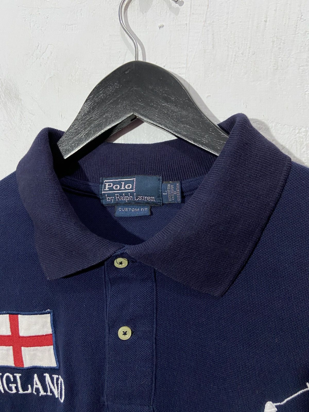 Polo Ralph Lauren Polo Ralph Lauren England #3 Polo Shirt Chief Keef Big Pony Size US L / EU 52-54 / 3 - 3 Thumbnail
