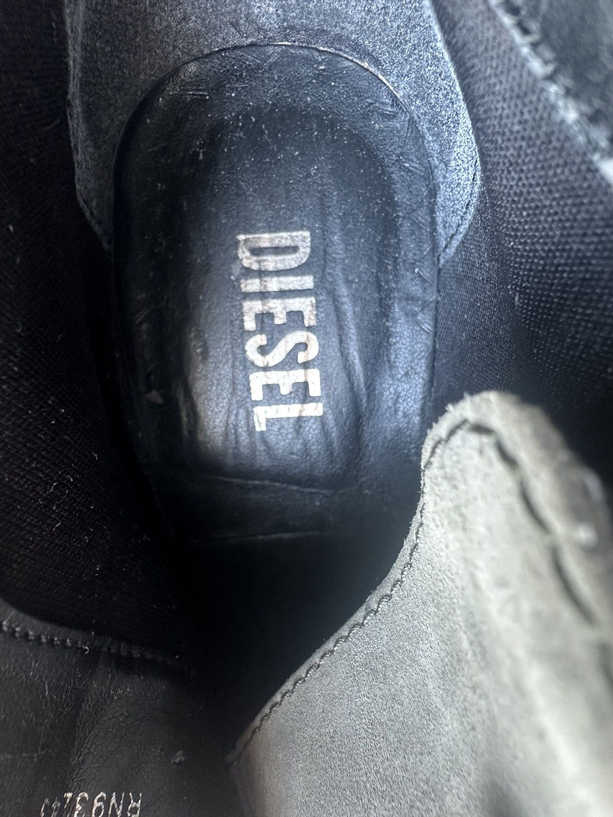 Diesel DIESEL LUXURY 🚨 WOMEN DARK GREEN HIGH TOP BOOTS SNEAKERS Size US 6 / IT 36 - 11 Thumbnail