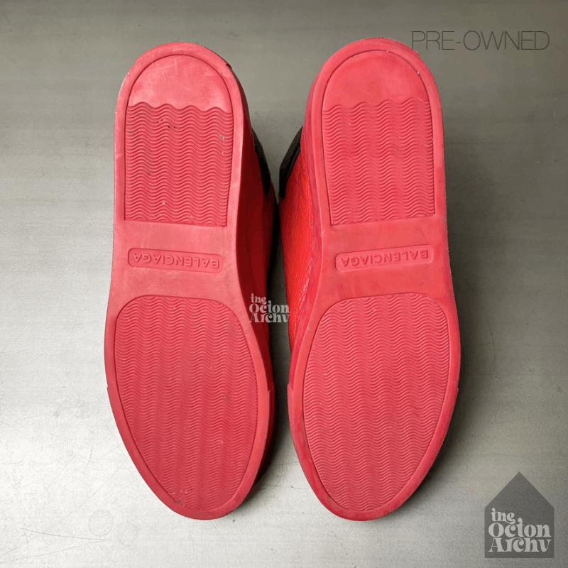 Balenciaga Balenciaga Arena High Top Sneaker Rouge Paprika 483495 Used Size US 8 / EU 41 - 8 Thumbnail