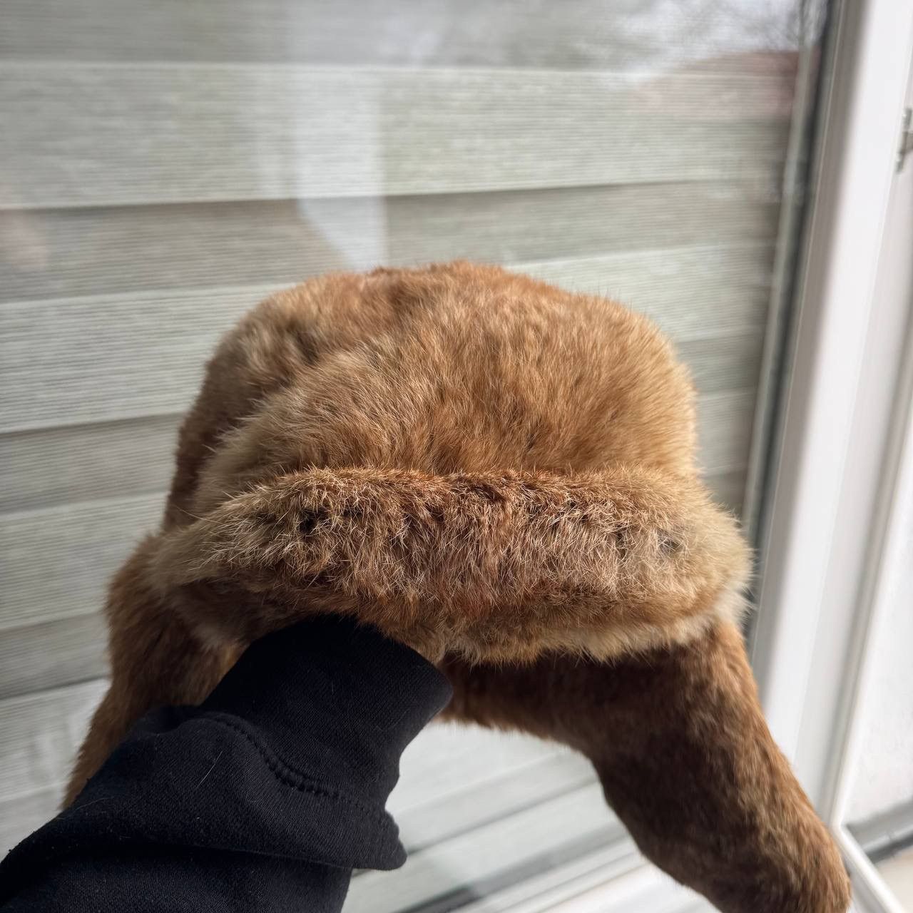Japanese Brand Real Fur Ushanka Winter Russian Trapper Fuzzy Goth Hat Size ONE SIZE - 5 Thumbnail
