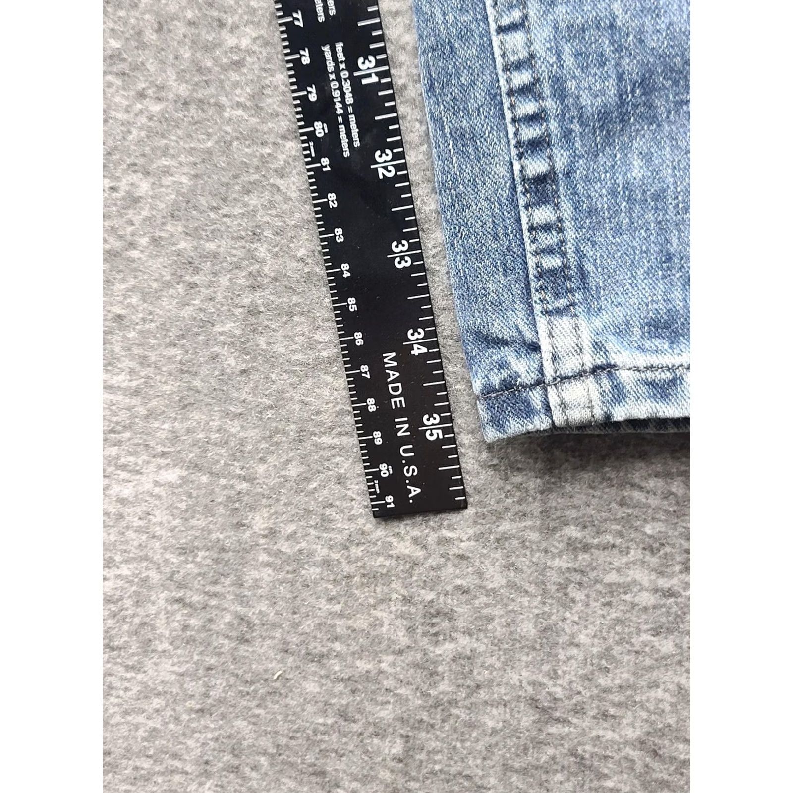 Wrangler Wrangler 20X Jeans Men 38x36 Blue Cotton Straight Leg Relaxed Fit Workwear Size US 38 / EU 54 - 6 Thumbnail