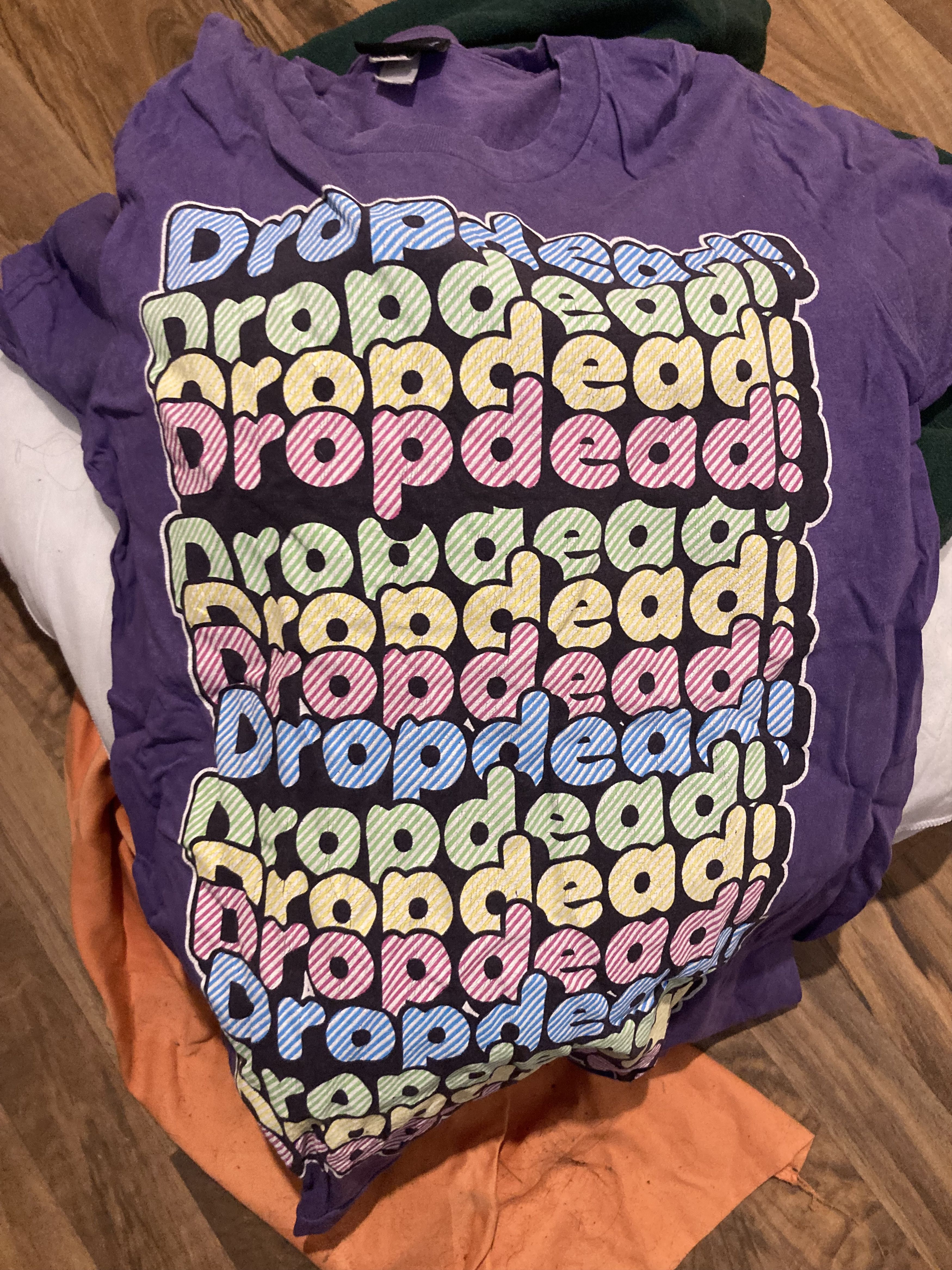 Drop Dead Clothing RARE Dropdead Stacked Logo (purple) OG VINTAGE 1st Print Size US S / EU 44-46 / 1 - 1 Thumbnail