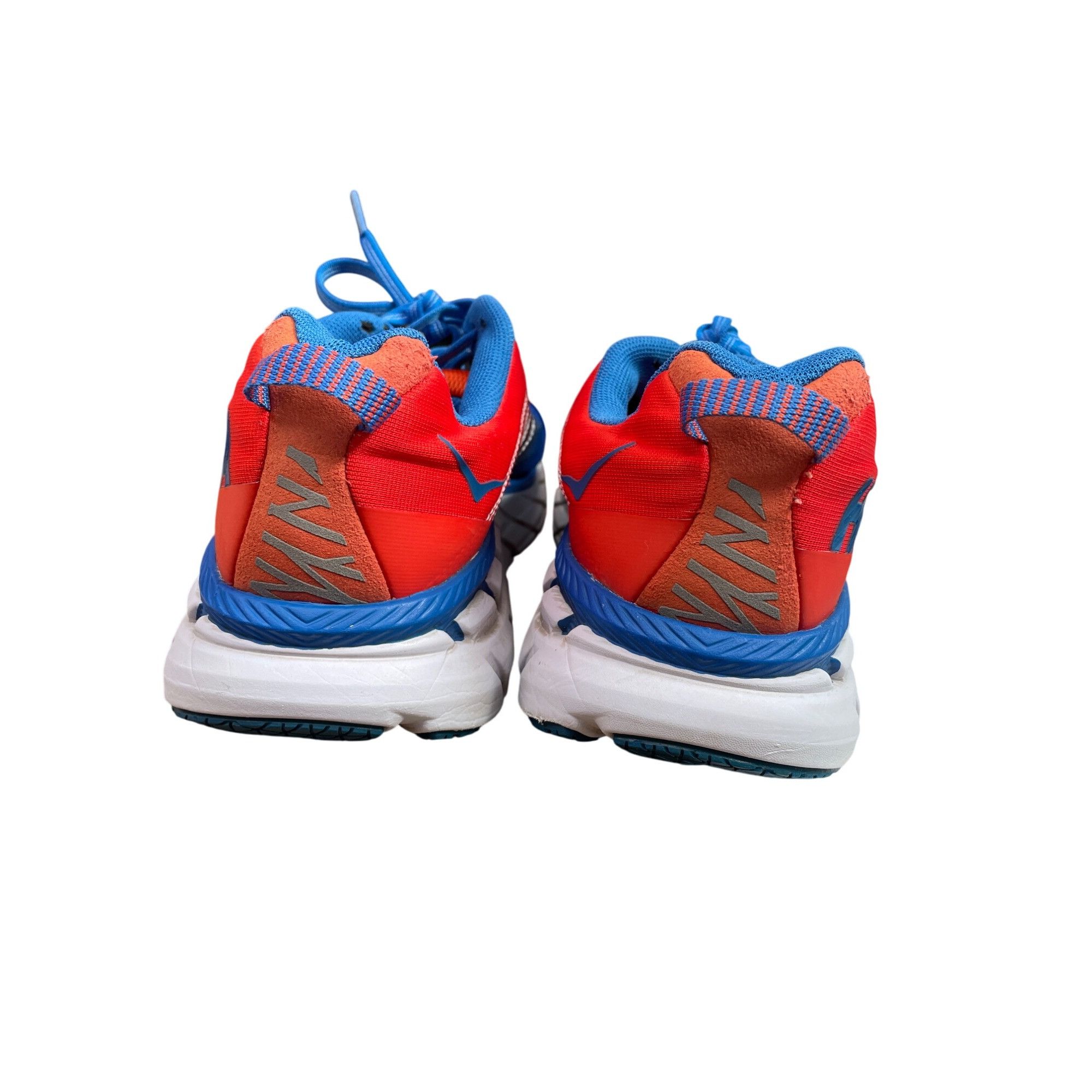 Hoka Hoka Clifton 6 Mens Blue Orange Mens Running Sneakers Size 9 Size US 9.5 / EU 42-43 - 12 Thumbnail