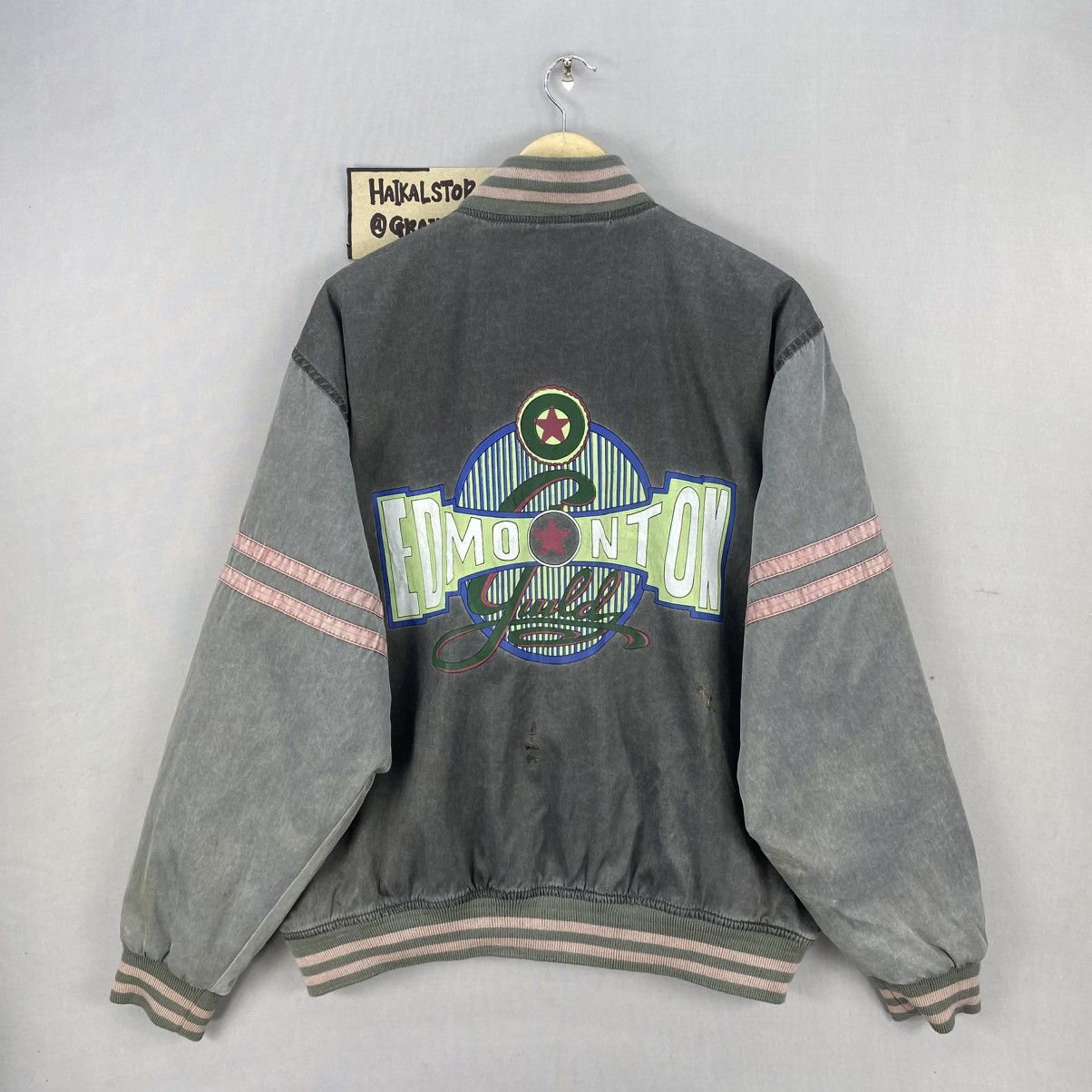 Vintage Vintage Varsity Bomber Jacket Big logo Size US M / EU 48-50 / 2 - 4 Thumbnail