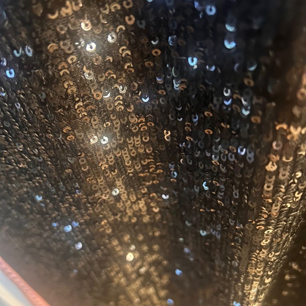 Show Me Your MuMu Show Me Your Mumu Blk Sequin Midi Dress S Size XS / US 0-2 / IT 36-38 - 5 Thumbnail
