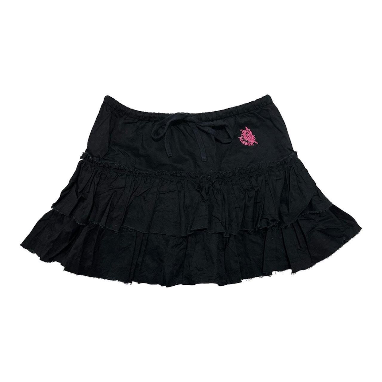 Japanese Brand × Seditionaries × Vintage Japanese punk brand Algonquins black layered ruffle skirt Size 28" / US 6 / IT 42 - 1 Thumbnail