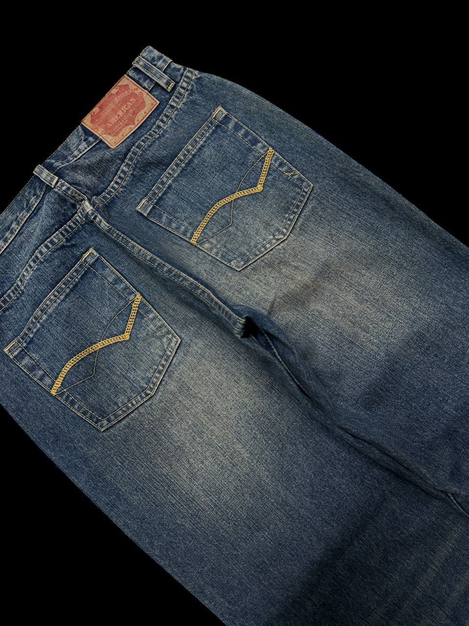 Hysteric Glamour INSANE 90s Amore Puro Baggy Rusty Mudwash Distressed Ripped Size US 29 - 15 Thumbnail