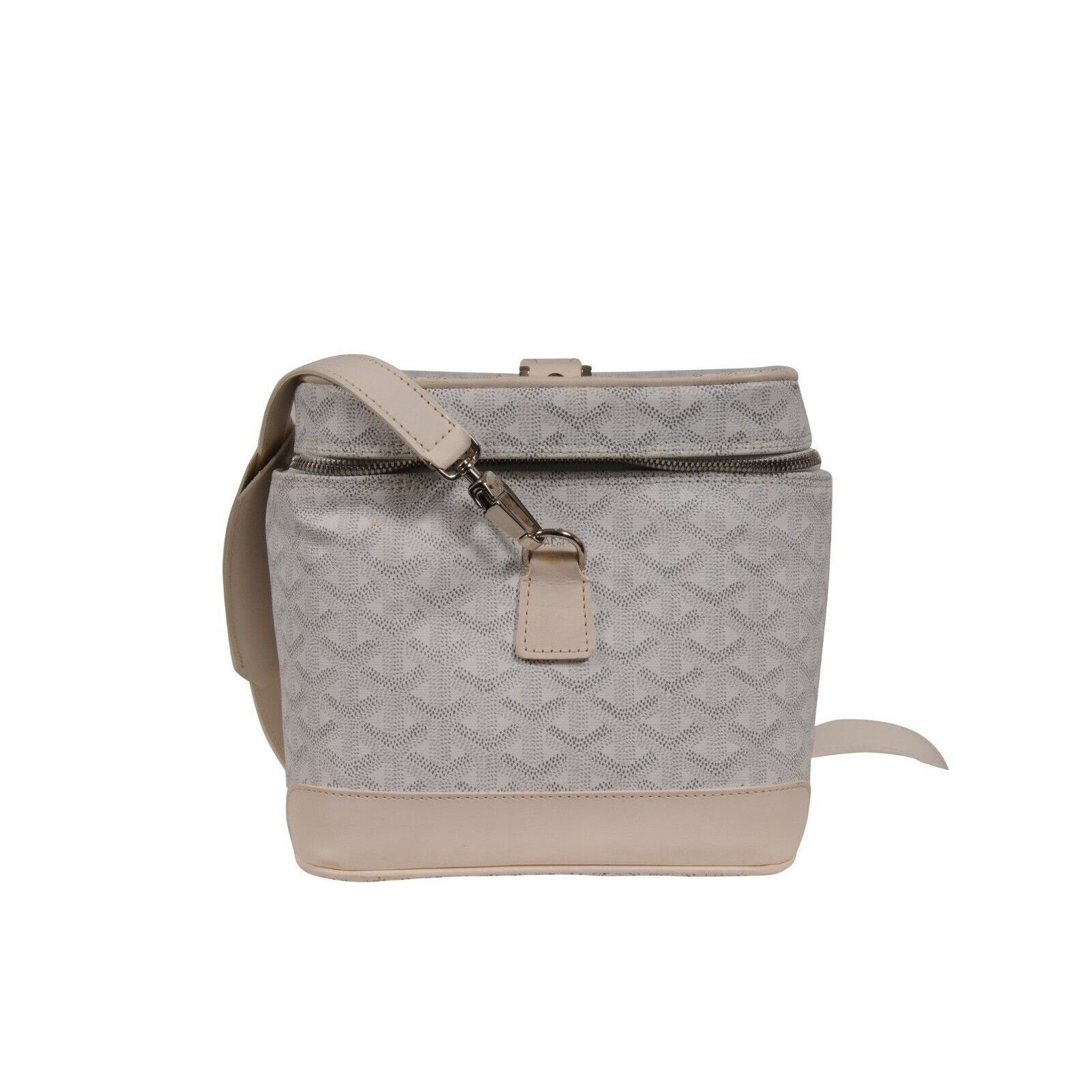 Goyard Vintage 2000's Y2k Vanity Train Case Canvas Bag - 02252 Size ONE SIZE - 3 Thumbnail