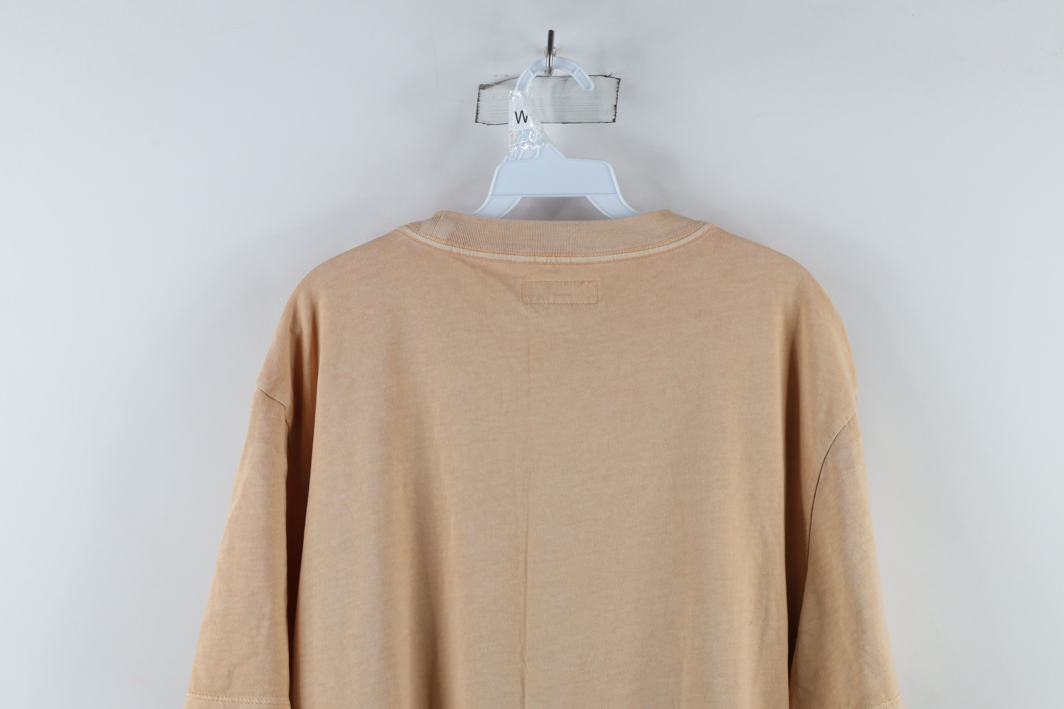 Guess × Vintage Vintage Guess Spell Out Stonewash Pigment Dye T-Shirt Size US L / EU 52-54 / 3 - 9 Thumbnail