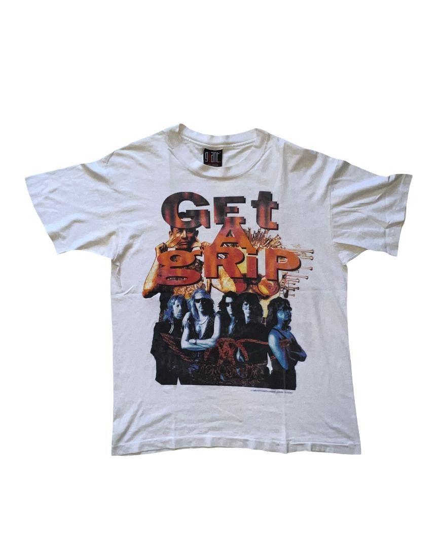 Band Tees Tshirt Vintage 90s Aerosmith Size US XL / EU 56 / 4 - 1 Thumbnail