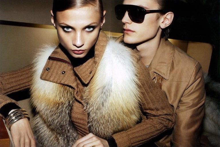 Gucci GUCCI by Frida Giannini FW2010 Fox Fur Knitted Vest Cardigan Size S / US 4 / IT 40 - 3 Thumbnail