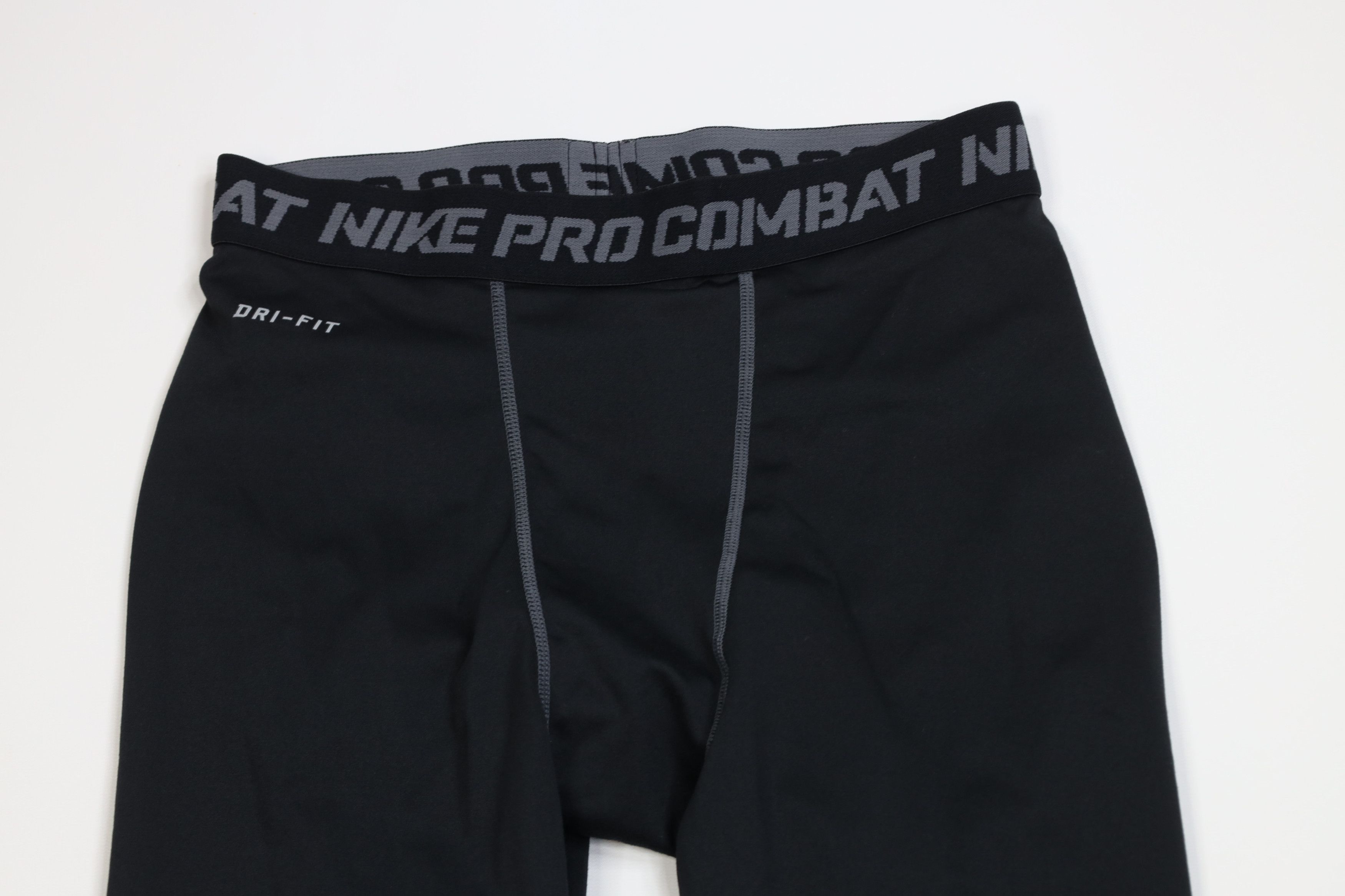 Nike Nike Pro Combat Lined Training Spandex Pants Black Run Size US 36 / EU 52 - 2 Thumbnail