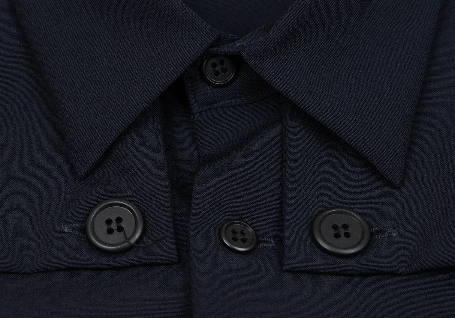 Yohji Yamamoto Yohji Yamamoto Wool Zip Pocket Flap Shirt Size US M / EU 48-50 / 2 - 7 Thumbnail