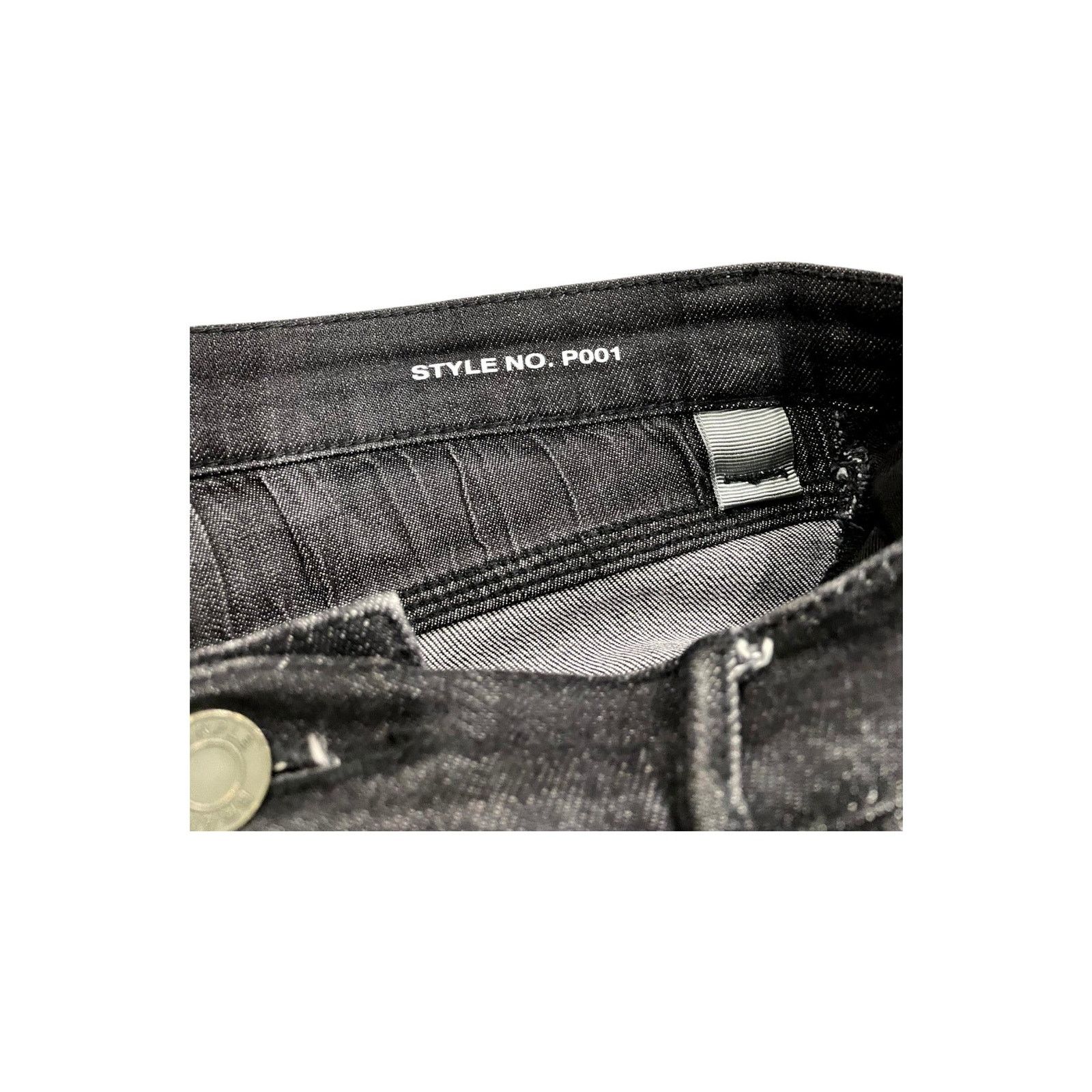 Purple Brand Purple Brand Splatter Ripped Black Wash Jeans Size US 33 - 5 Thumbnail