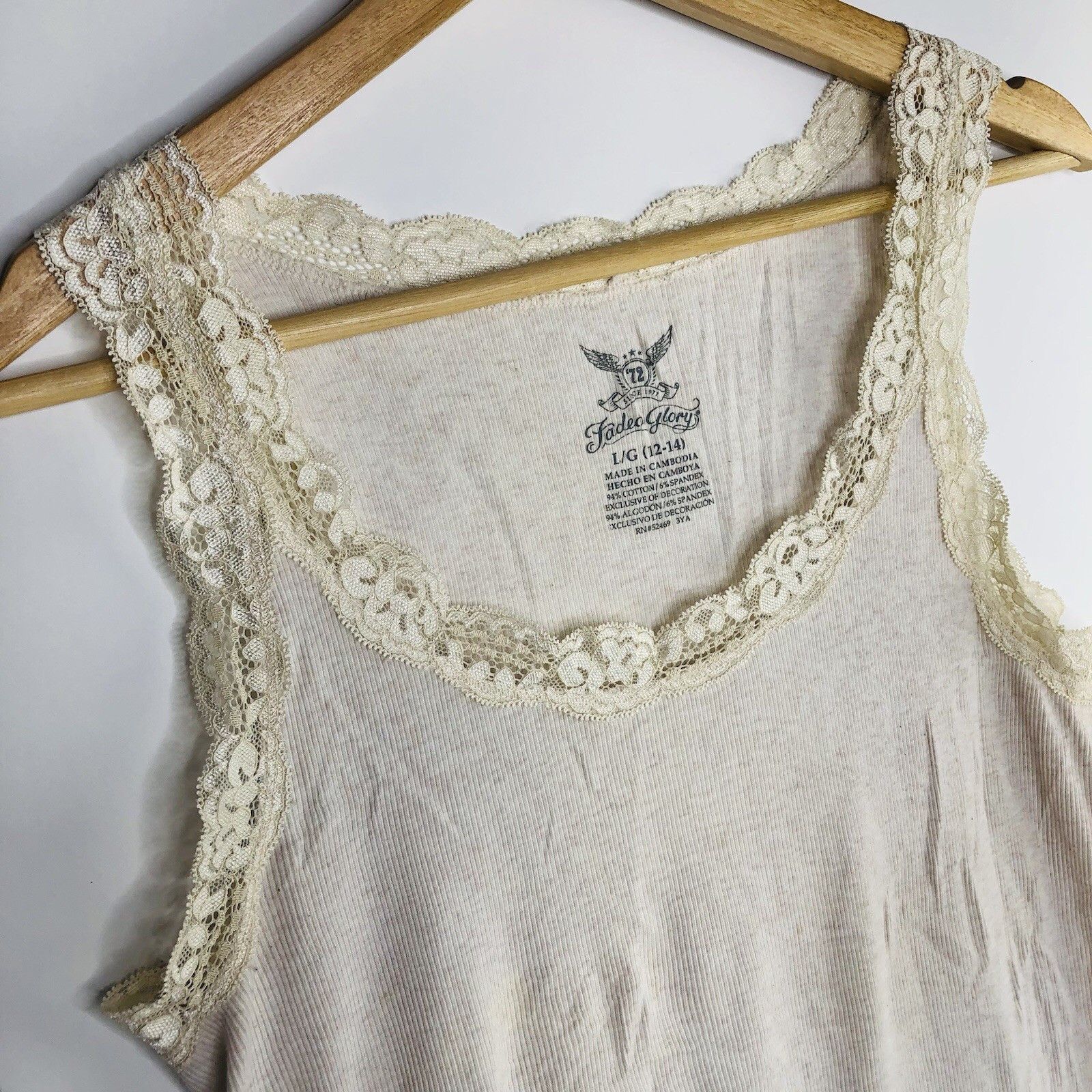 Faded Glory Faded Glory Y2K Teens Girl Tank Top L/G (12-14) Size L / US 10 / IT 46 - 3 Thumbnail