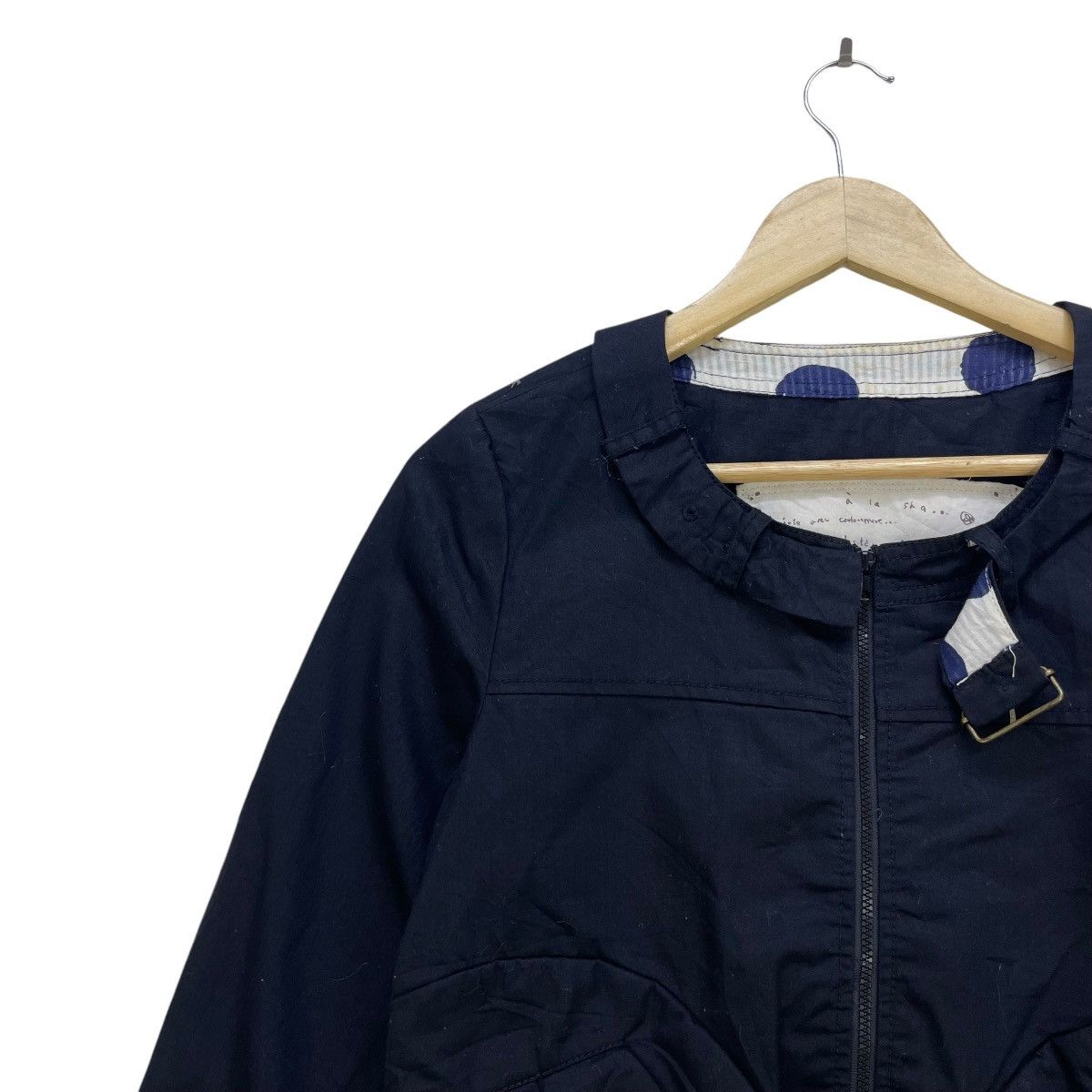 Designer × Japanese Brand Japanese Brand Collar Less Style Issey Miyake Size S / US 4 / IT 40 - 3 Thumbnail