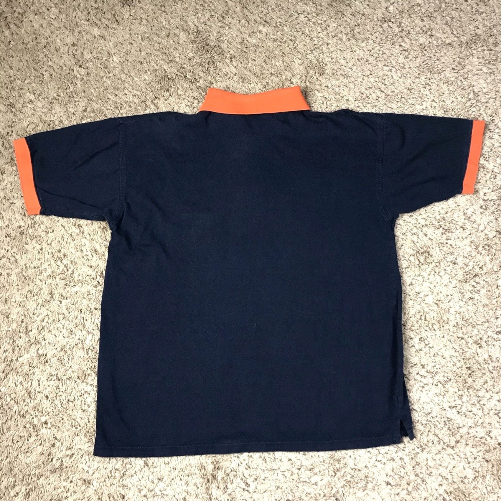 Vintage VINTAGE The Edge Chicago Bears Polo Shirt Mens M Navy Blue Embroidered Logo 1990s/1996 Football Brand The Edge Size US M / EU 48-50 / 2 - 3 Thumbnail