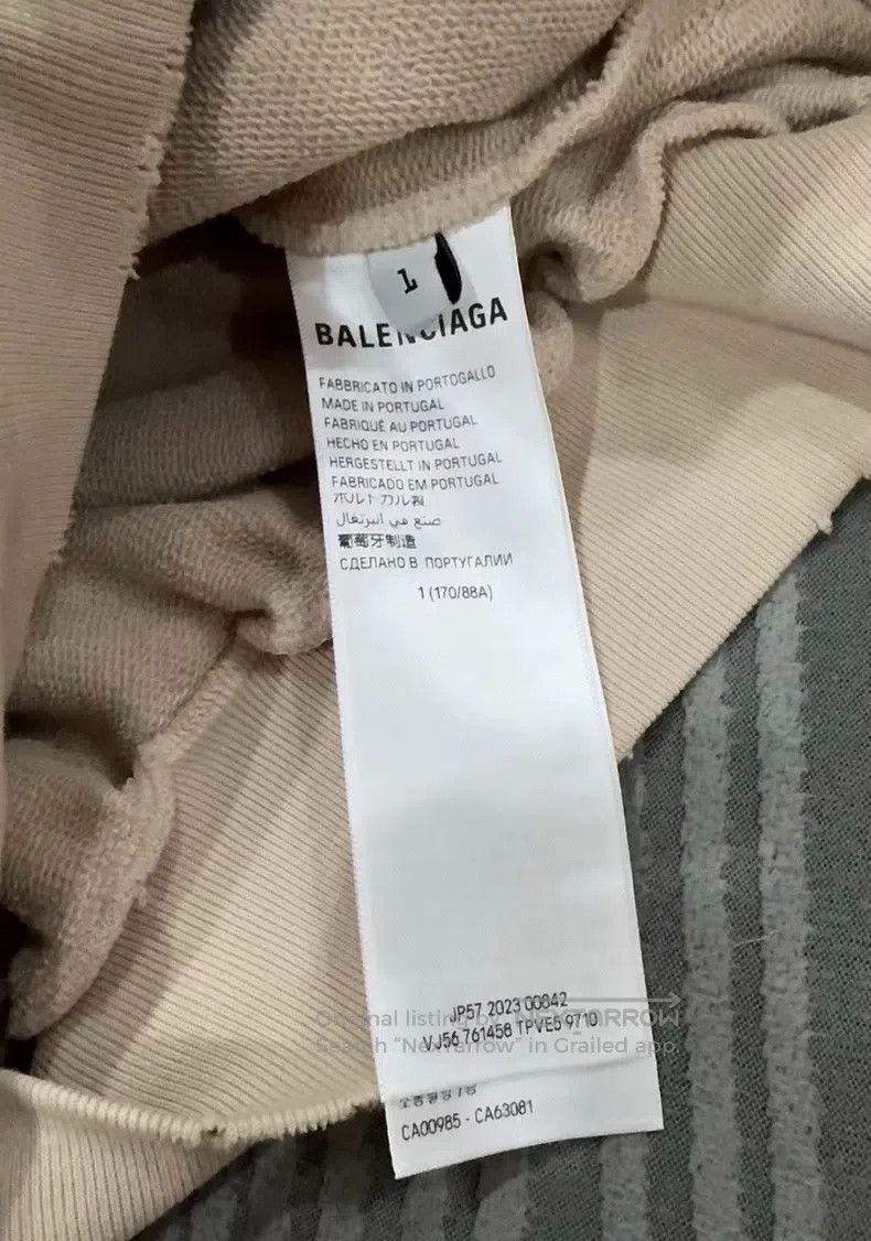 Balenciaga Balenciaga Sweatshirt Size US S / EU 44-46 / 1 - 4 Thumbnail