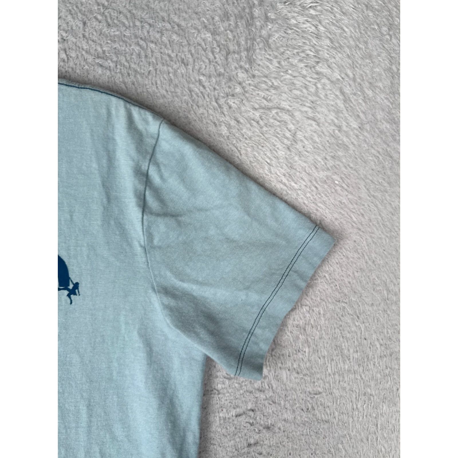 The North Face The North Face Shirt Women Small Blue 100% Cotton Hike Crew Short Sleeve READ Size S / US 4 / IT 40 - 2 Thumbnail