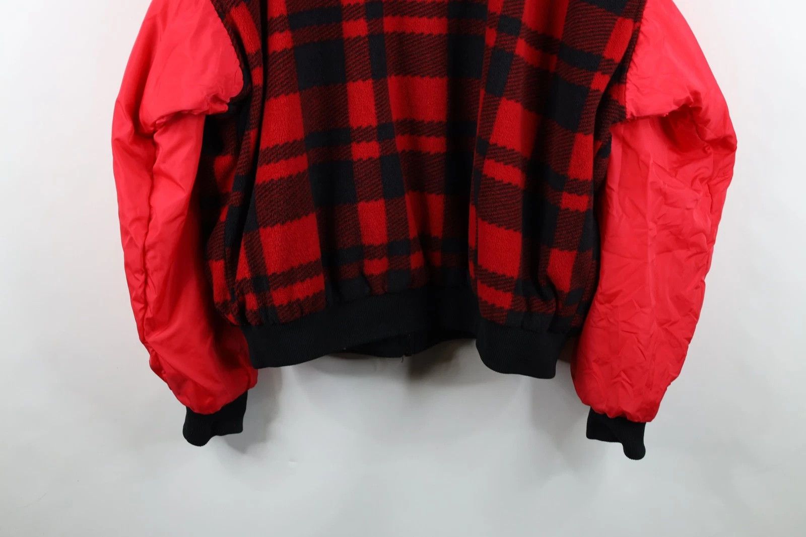 Columbia Vintage 90s Columbia Reversible Hockey Bomber Jacket Size US XL / EU 56 / 4 - 17 Thumbnail