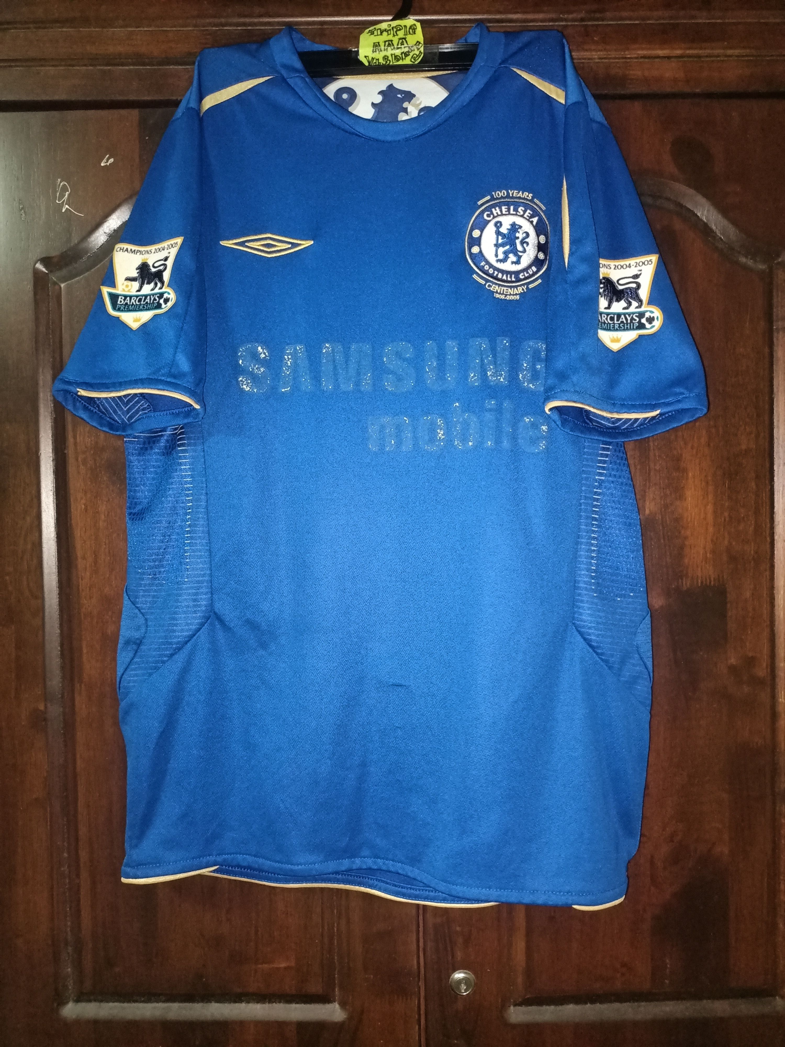 Chelsea Soccer × Vintage Vintage Umbro Home Kit Jersey Chelsea Champion Size US S / EU 44-46 / 1 - 2 Thumbnail