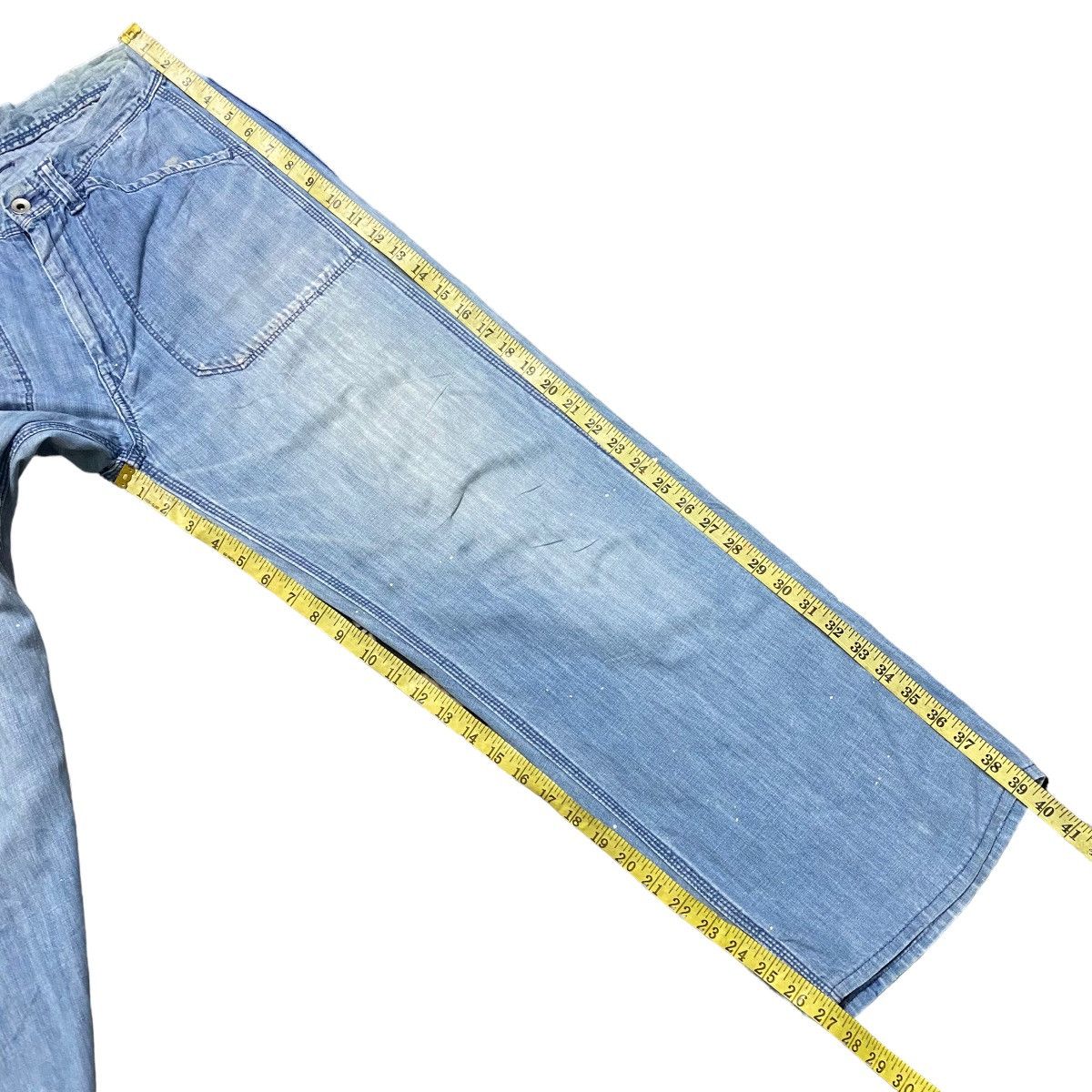 45rpm Vintage 45rpm Denim Fatigue Pants Painter Size US 30 / EU 46 - 16 Thumbnail