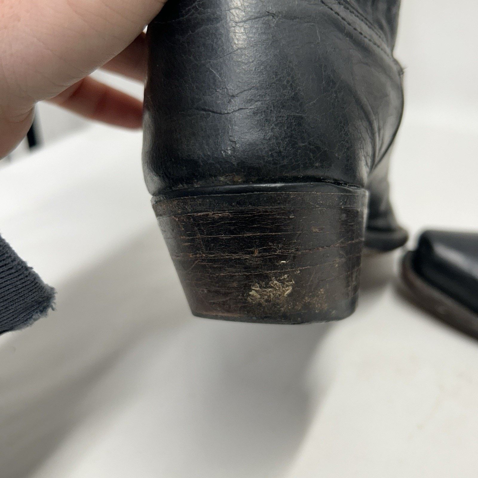 Lucchese Lucchese 1883 Crayton Mad Dog Cowboy Boots “Black White” Size US 8 / EU 41 - 9 Thumbnail