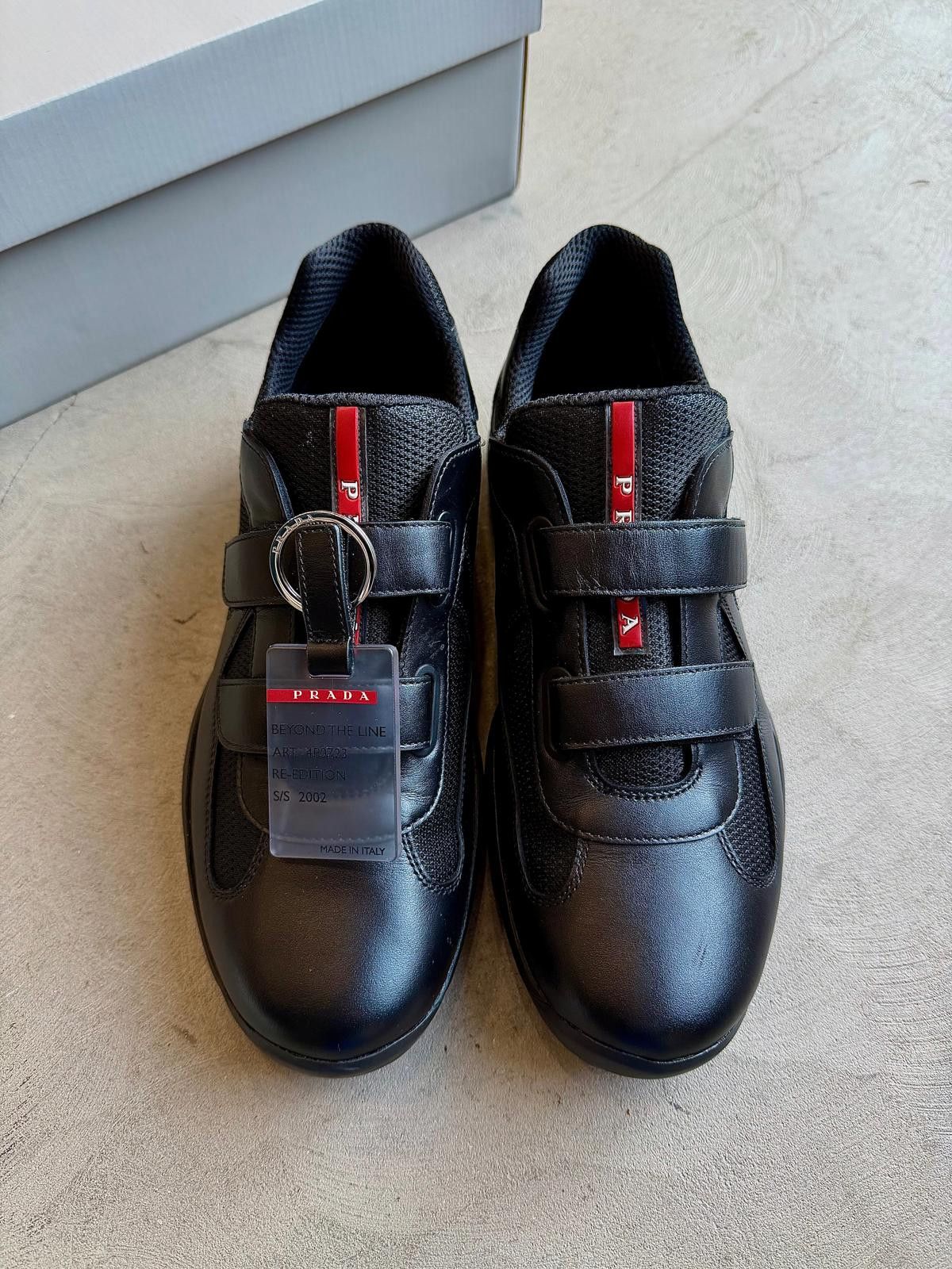 Other Prada America Cup Black Sz. 7.5 (US9M) Size US 7.5 / IT 37.5 - 3 Thumbnail