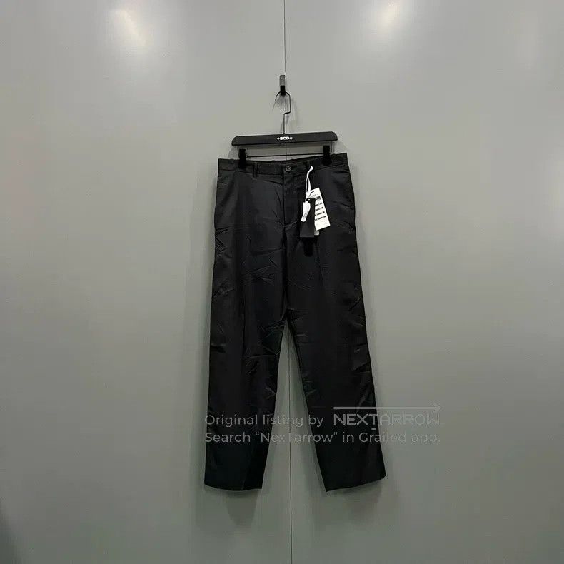Balenciaga Black Pleated Long Pants