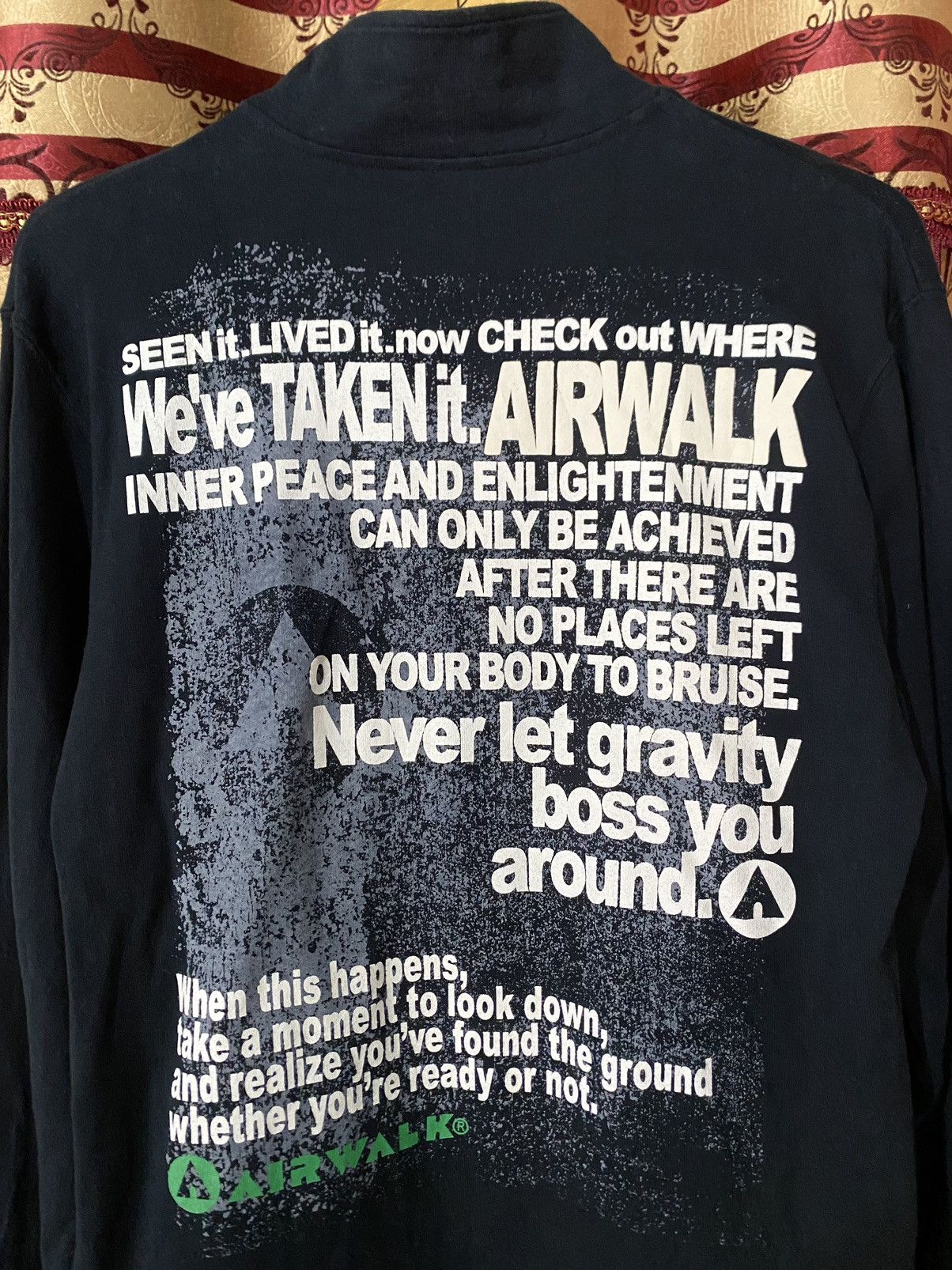 If Six Was Nine × Japanese Brand × Le Grande Bleu (L.G.B.) Vintage Y2K Airwalk Size US L / EU 52-54 / 3 - 3 Thumbnail