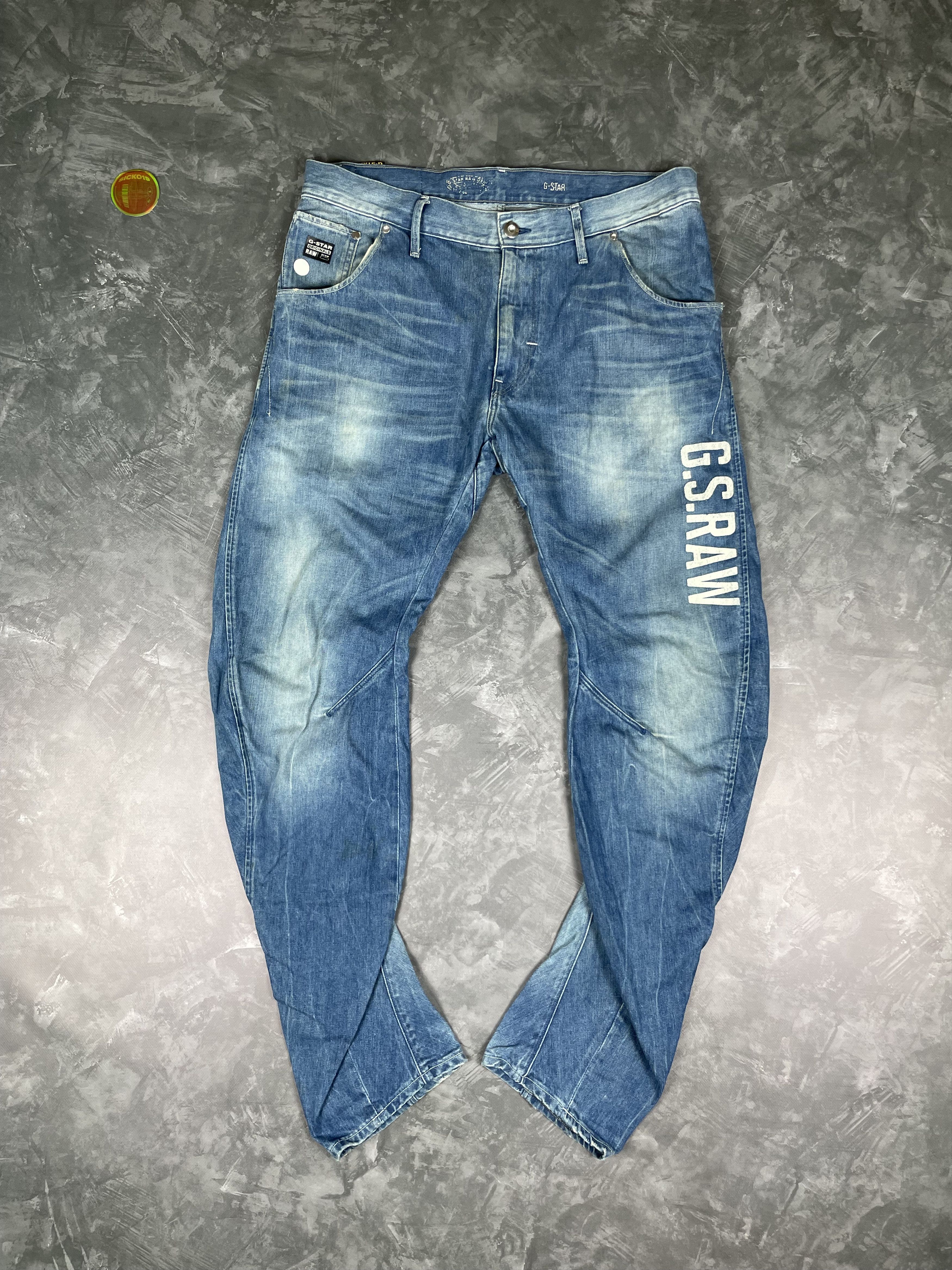 Vintage G-STAR RAW 3D Jeans Denim Pants Mens Size 36