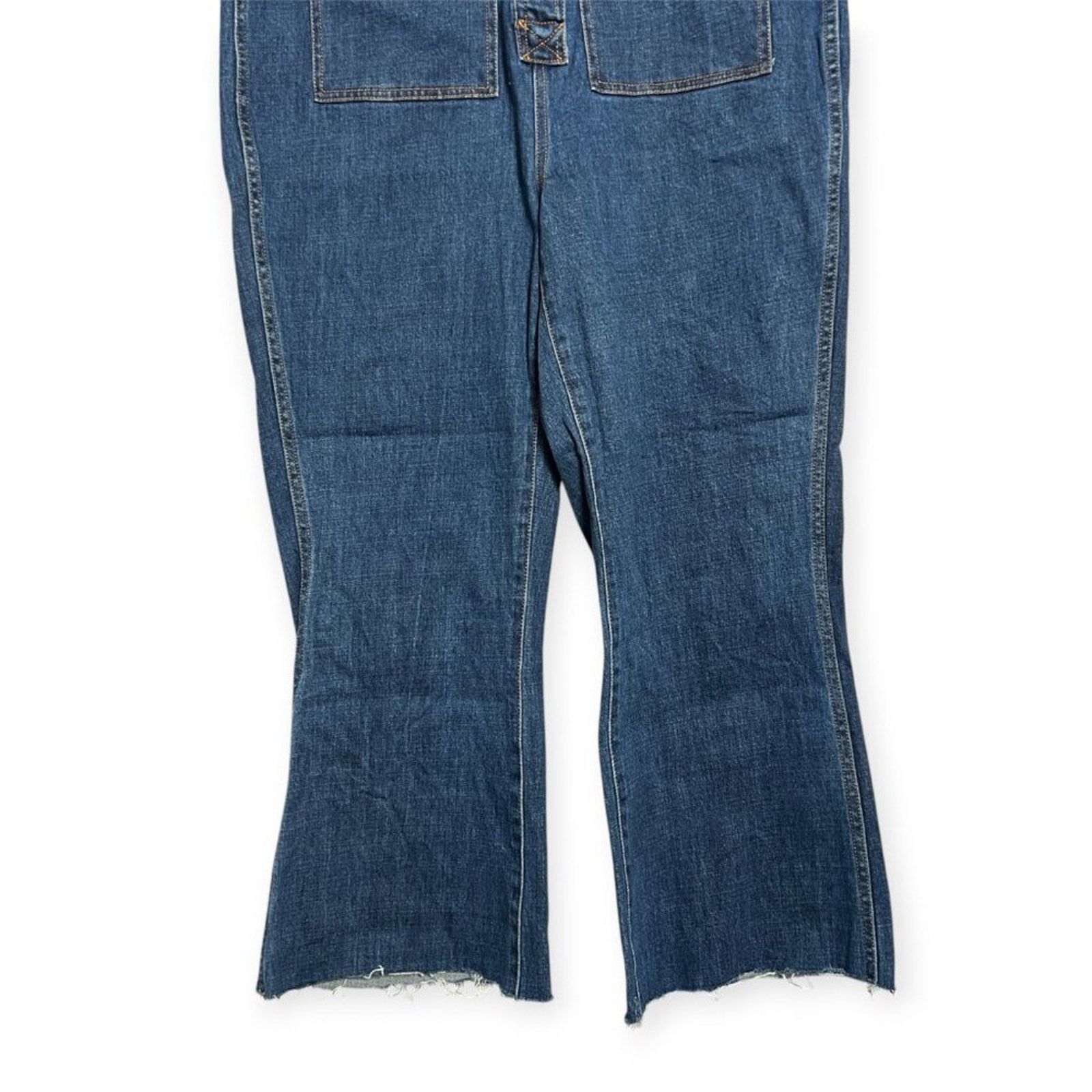 Madewell Madewell Indigo Denim Utility Jumpsuit Size 8 Size 30" / US 8 / IT 44 - 9 Thumbnail