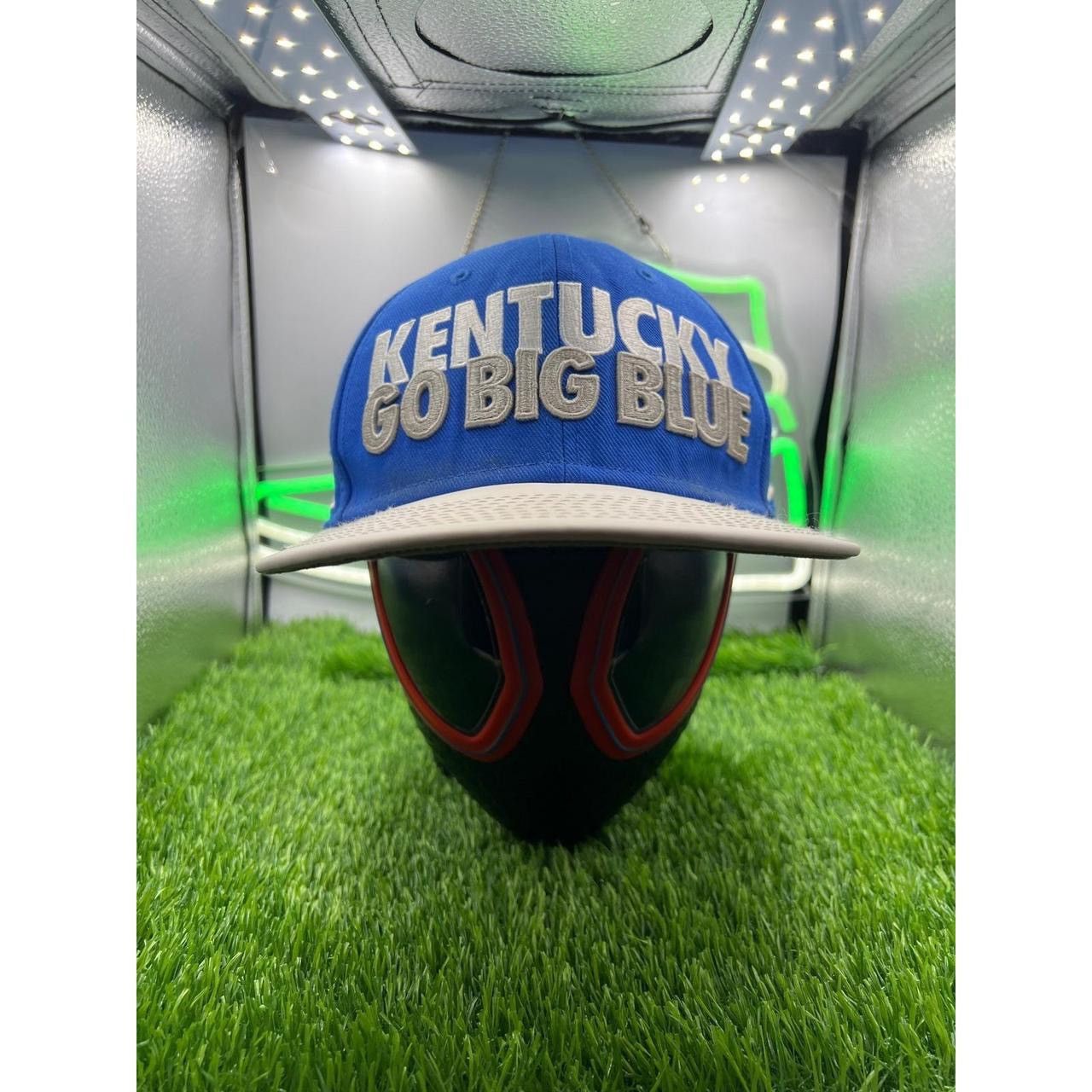 Nike Nike True Kentucky Go Big Blue Snapback Hat Mens Royal Blue Size ONE SIZE - 1 Thumbnail