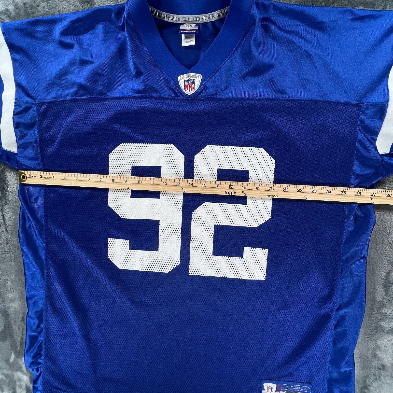 Reebok Reebok Football Jersey Men 2XL Vintage Y2K Indianapolis Colt Size US XXL / EU 58 / 5 - 5 Thumbnail