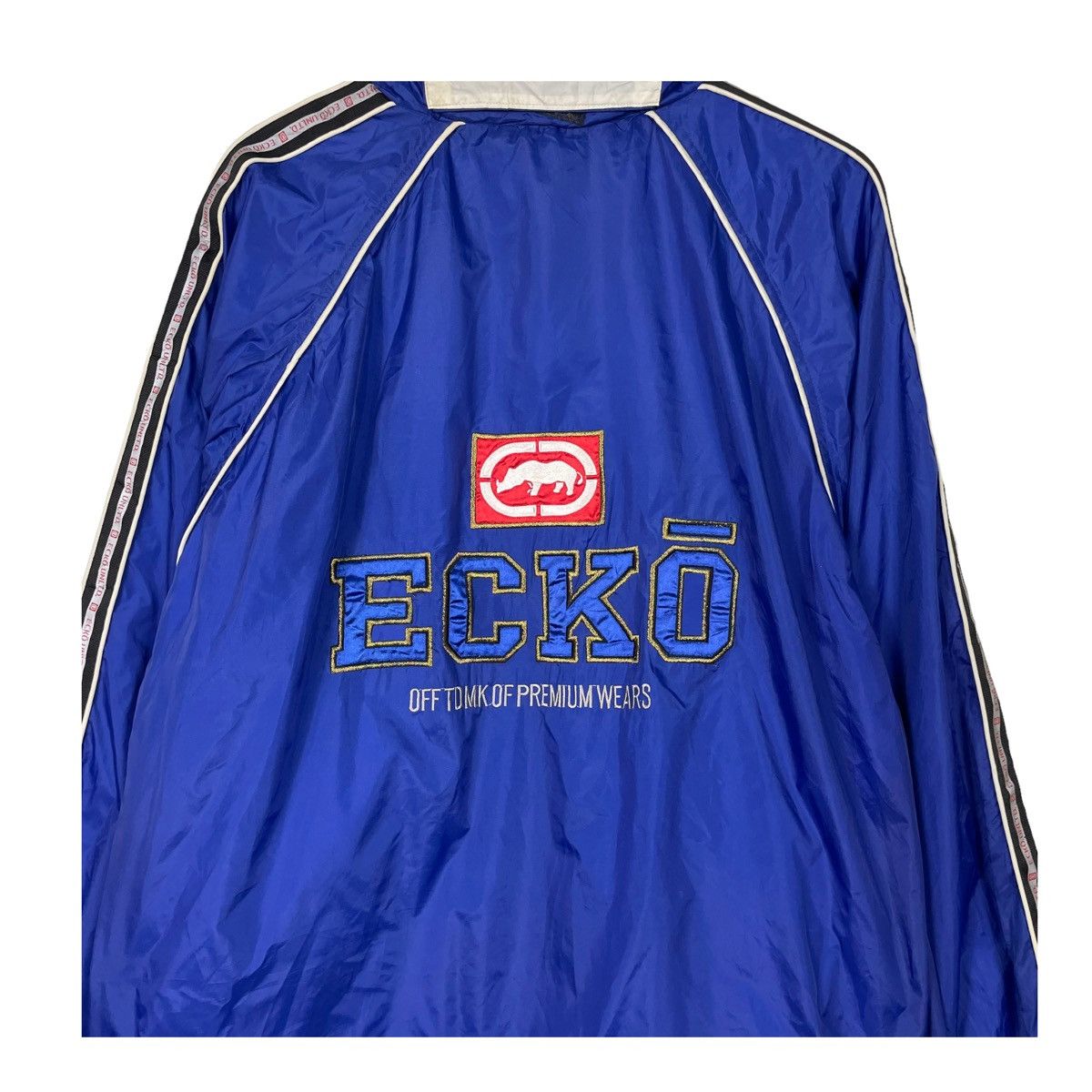 Ecko Unltd. × Japanese Brand × Rap Tees 💥90s ECKO BIG LOGO WINDBREAKER JACKET Size US XL / EU 56 / 4 - 8 Thumbnail