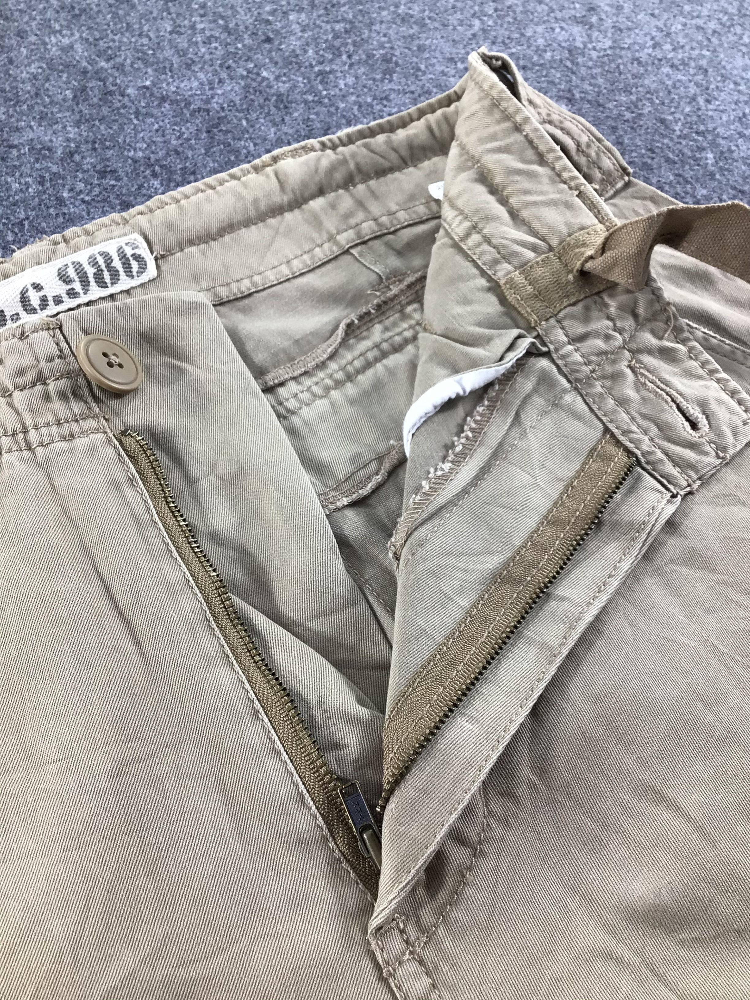 Japanese Brand Real Crush Japanese Multi Pocket Cargo Pant-J122 Size US 31 - 7 Thumbnail